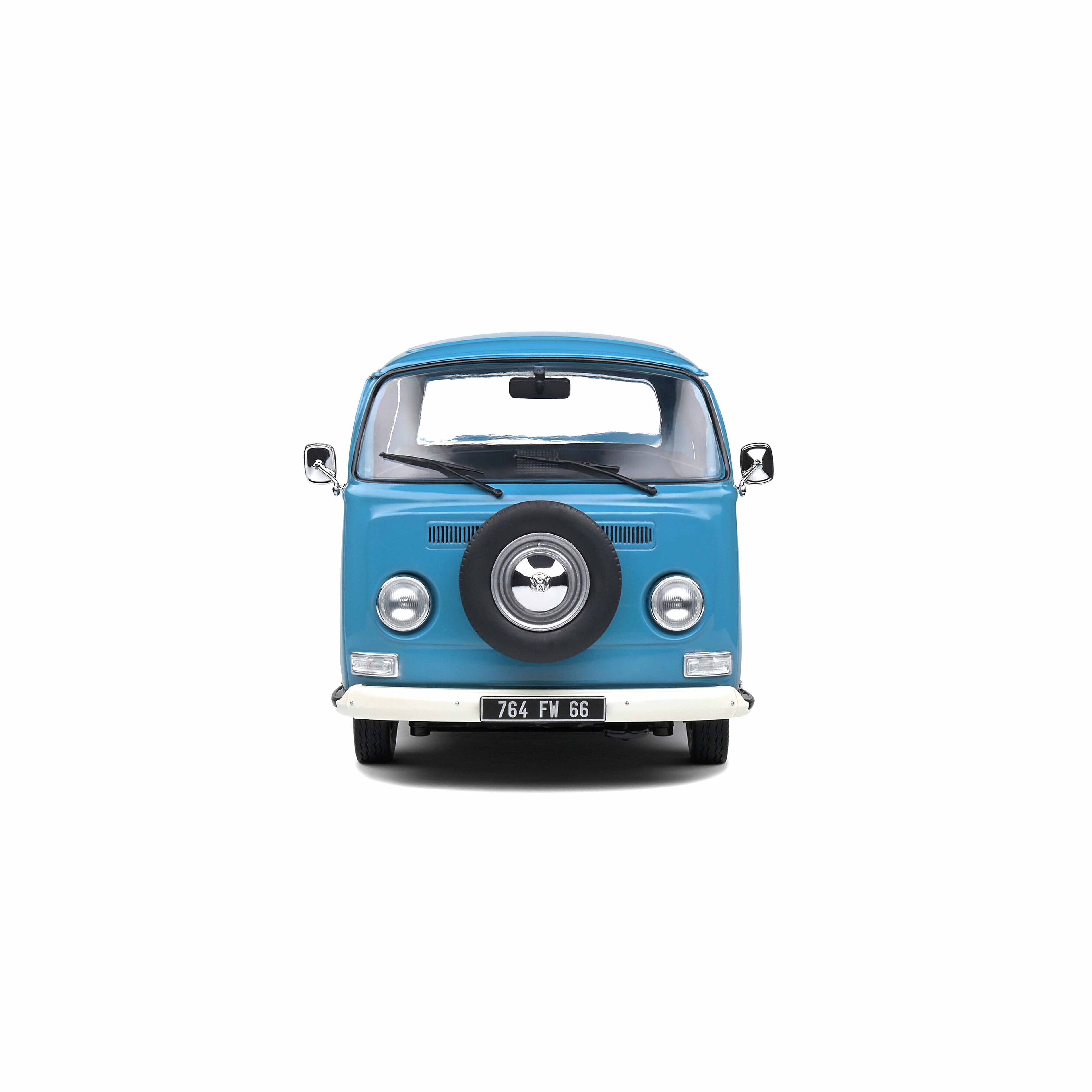 VW T2 Pick Up Bleu Essence 1968 1:18