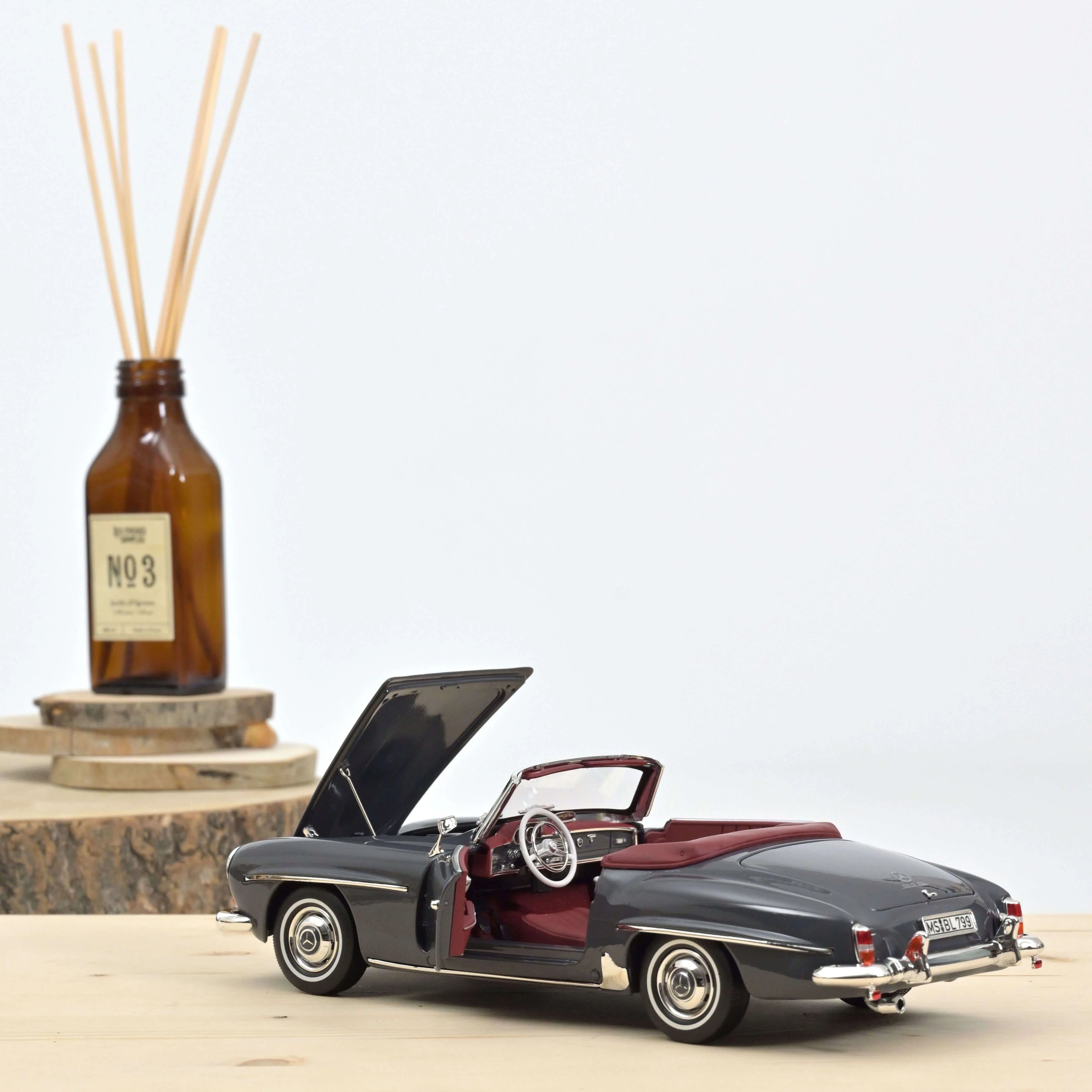 Mercedes-Benz 190 SL 1957 Gris 1:18