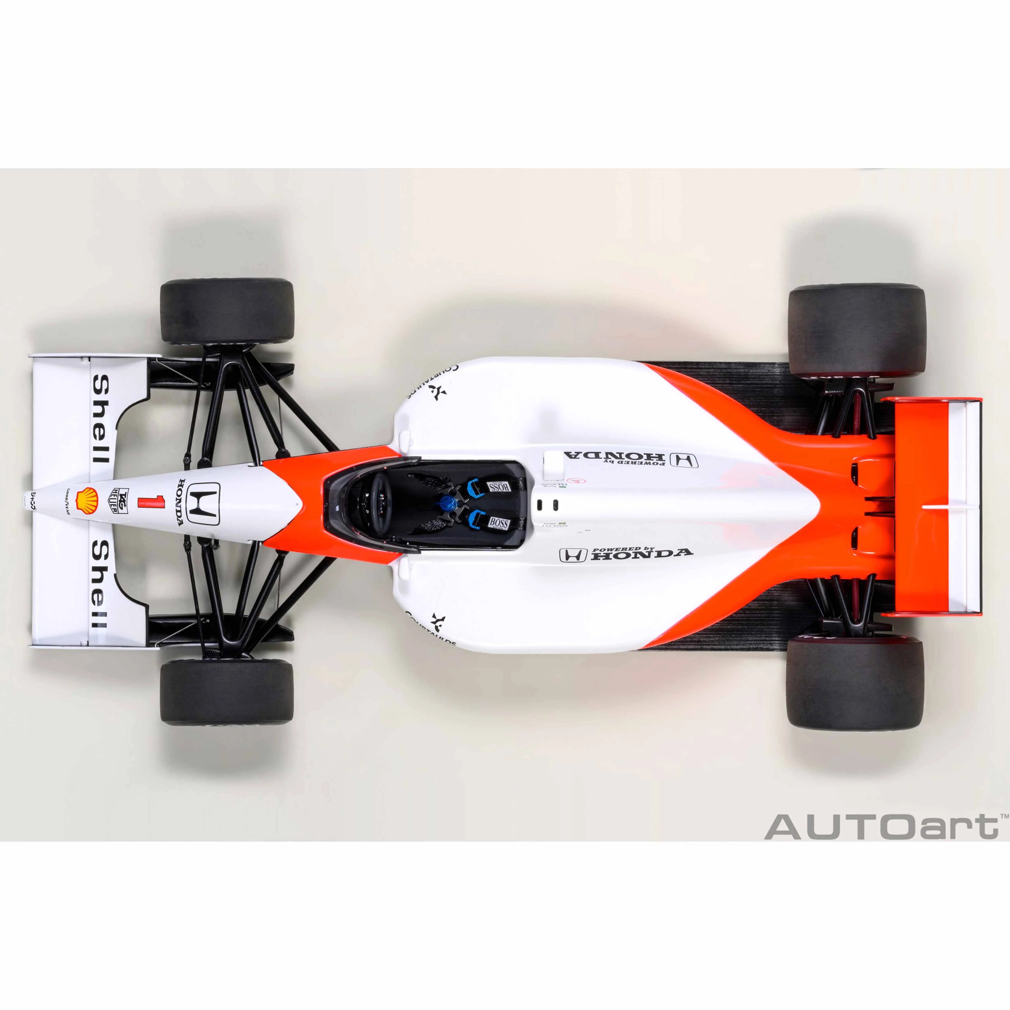McLaren Honda MP4/6 1991 A.Senna #1 1/18