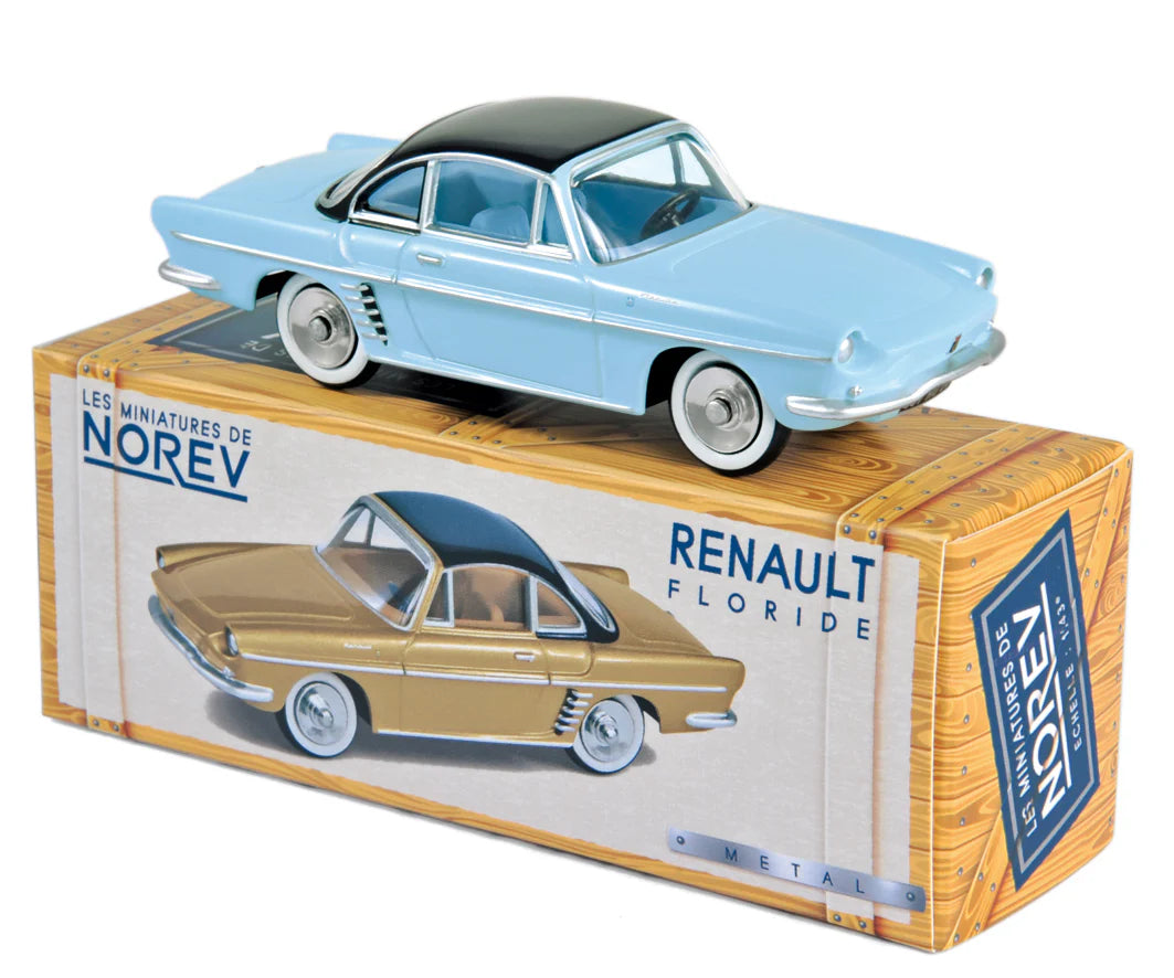 Renault Floride 1959 Narvik Blue&Black 1:43