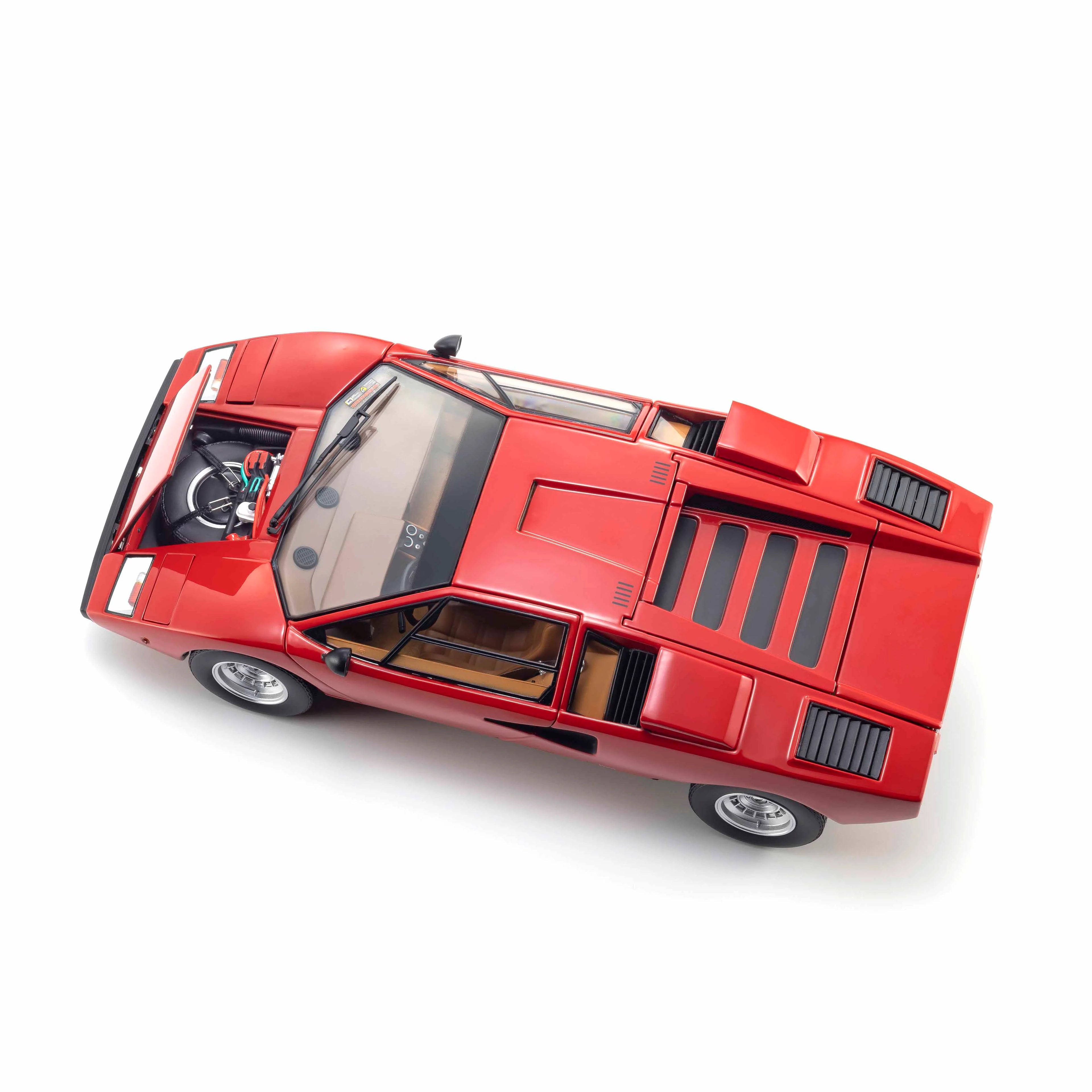 Lamborghini Countach LP 400 Red 1:18