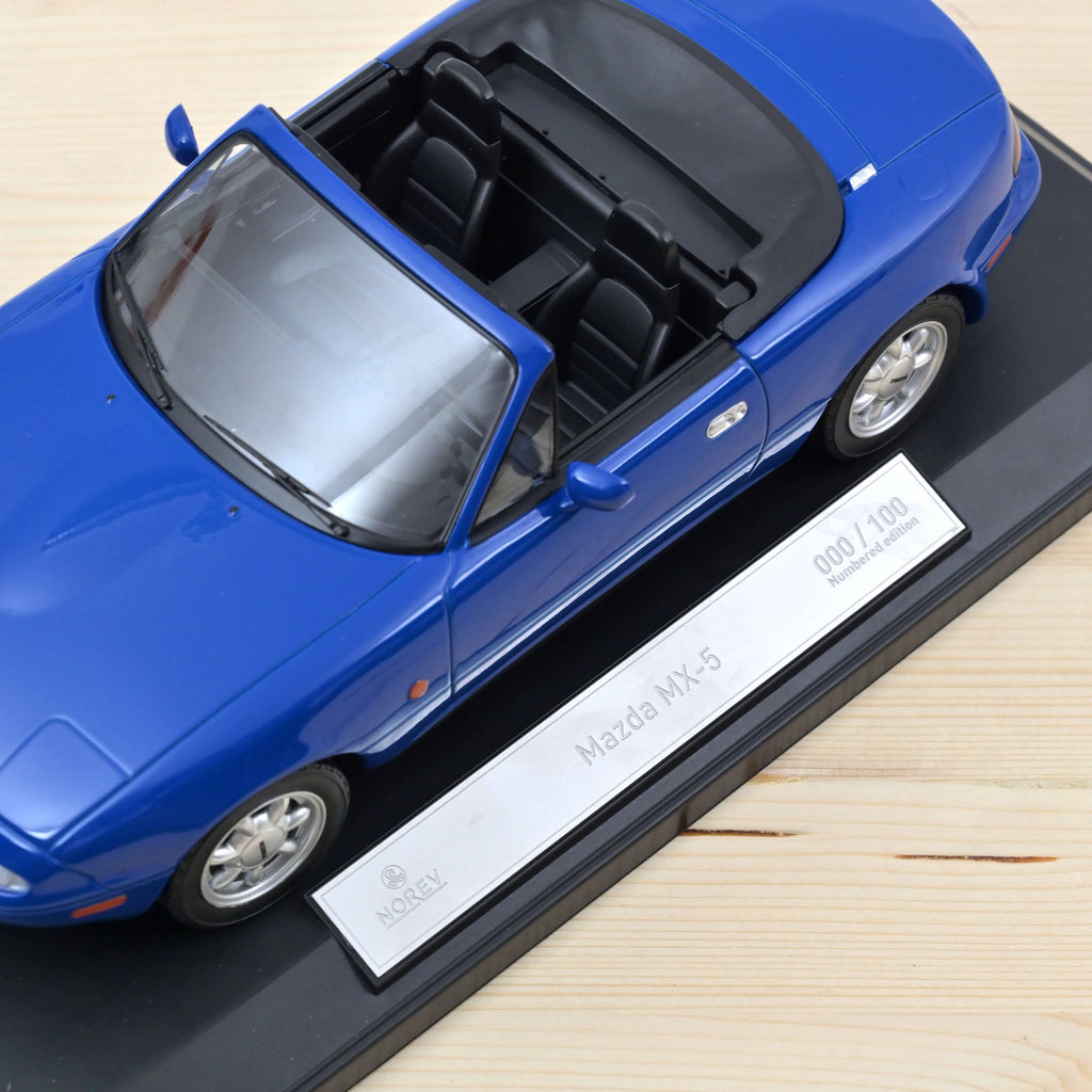 Mazda MX-5 1989 Navy Blue 1:18 - 100pcs