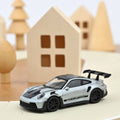 Porsche 911 GT3 RS 2022 Silber & Schwarze Aufkleber Jet-Car 1:43