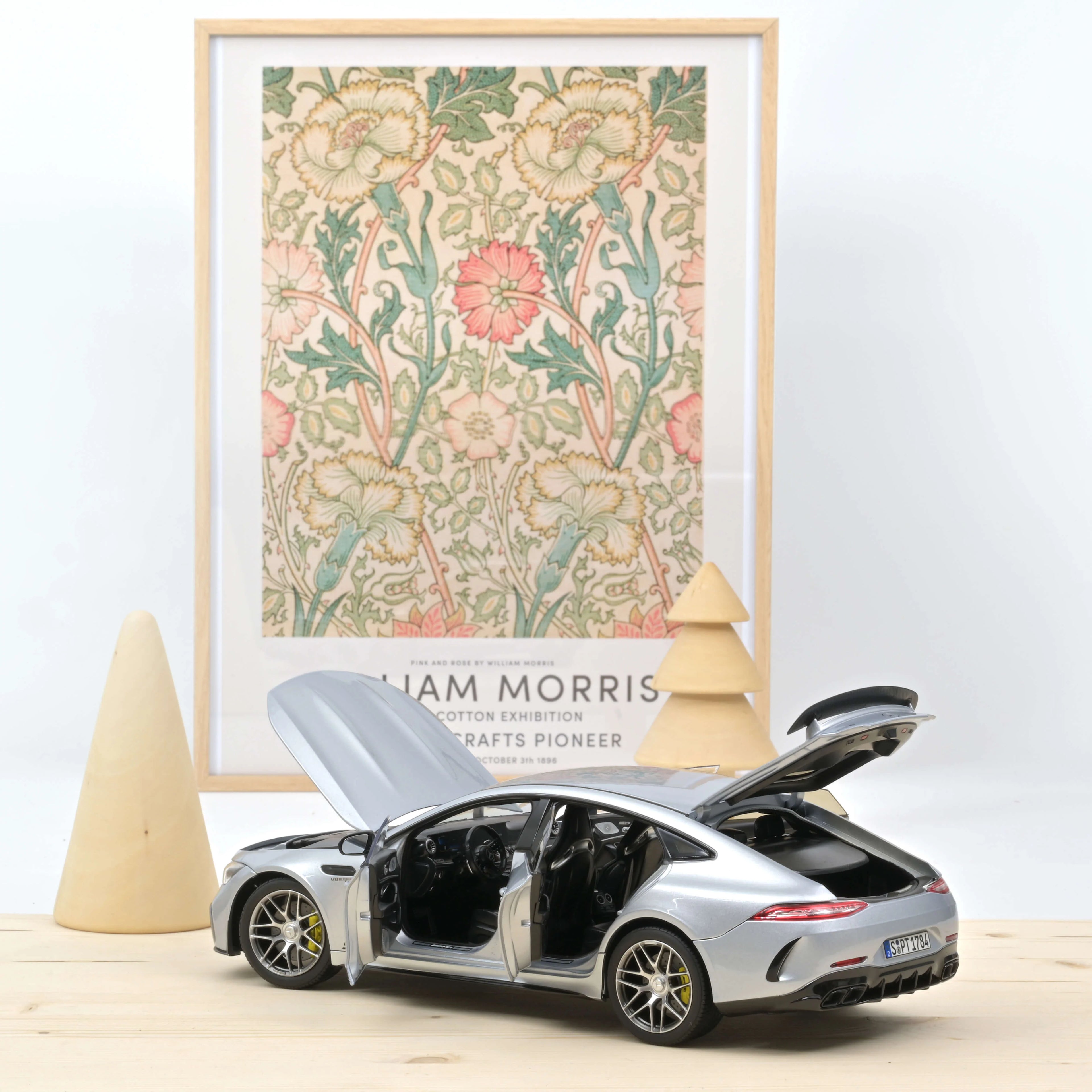 Mercedes-AMG GT 63 4MATIC 2021 Silver 1:18