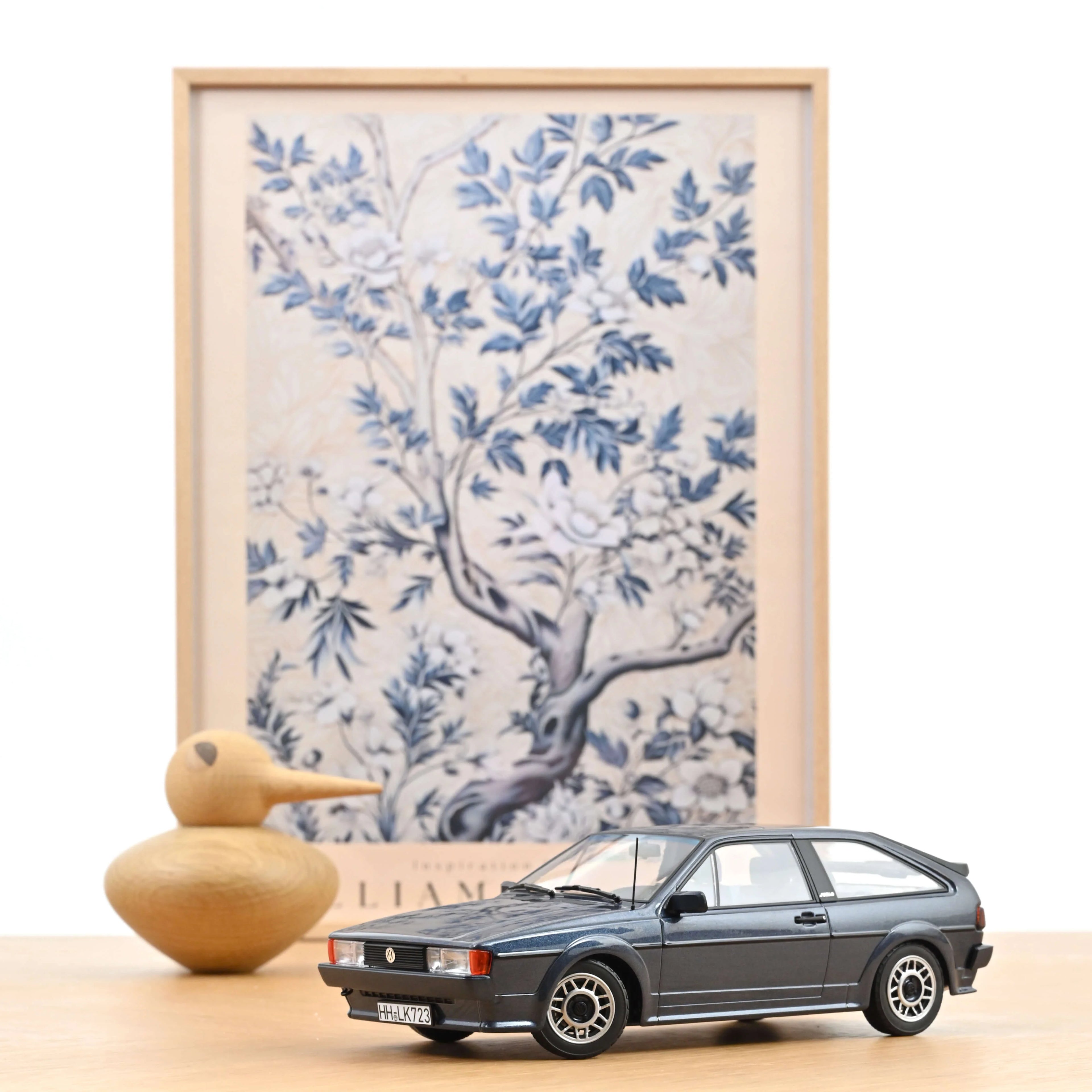 VW Scirocco Scala 1987 Helios Blue metallic 1:18