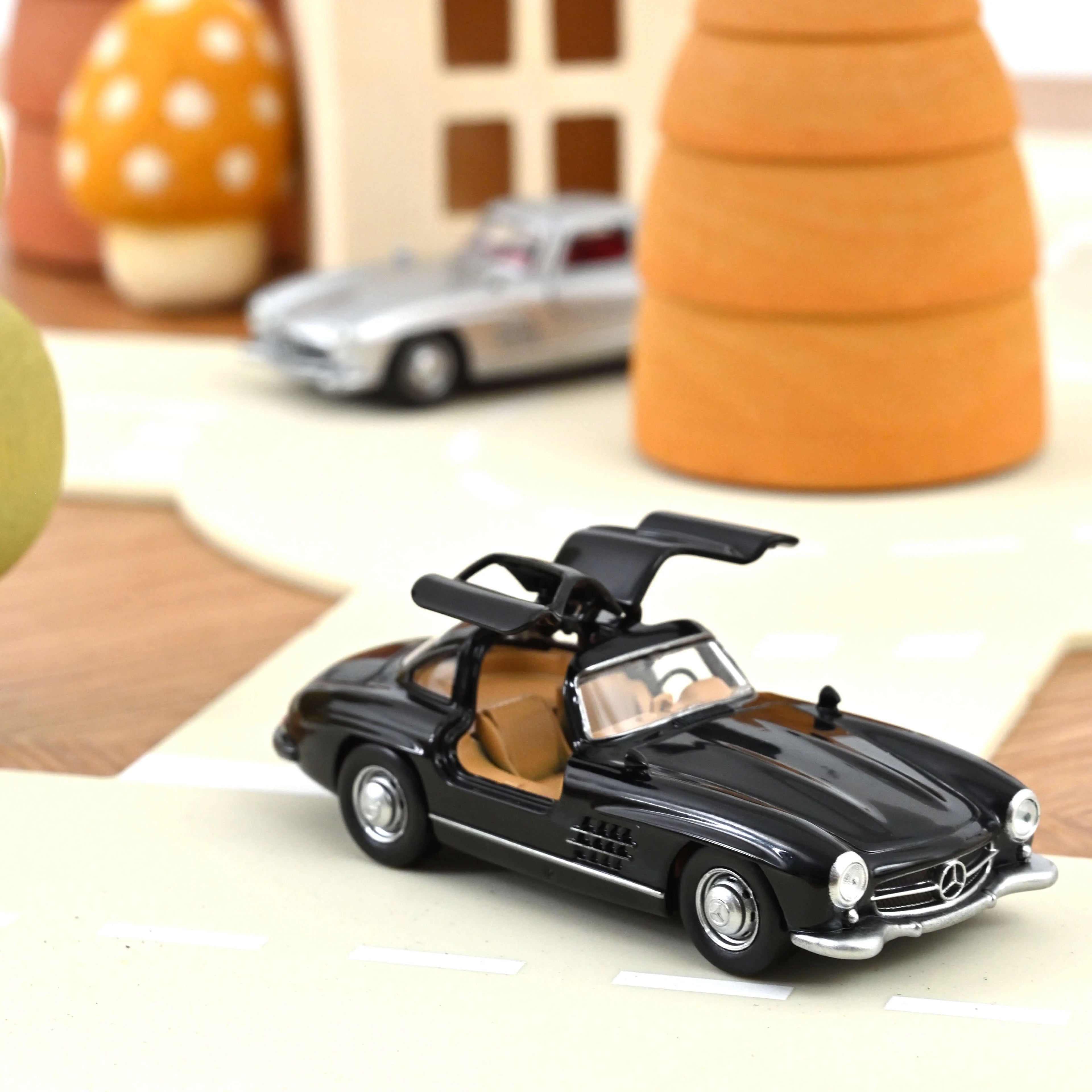 Mercedes Benz 300 SL 1954 noire Jet-car 1:43