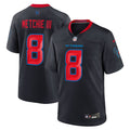 John Metchie III Houston Texans Nike 2nd Alternate Game Jersey -  Navy