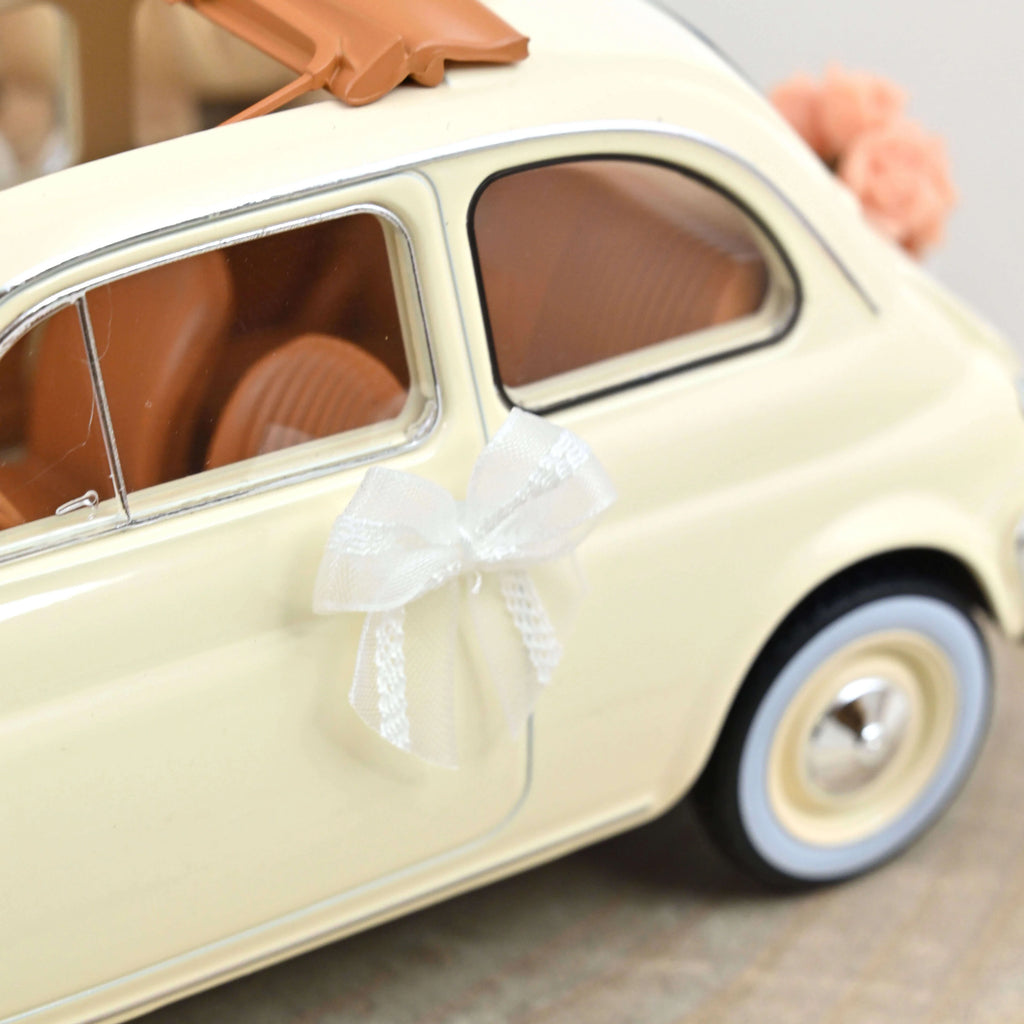 Fiat 500 L 1968 Ivory Wedding Gift 1:18