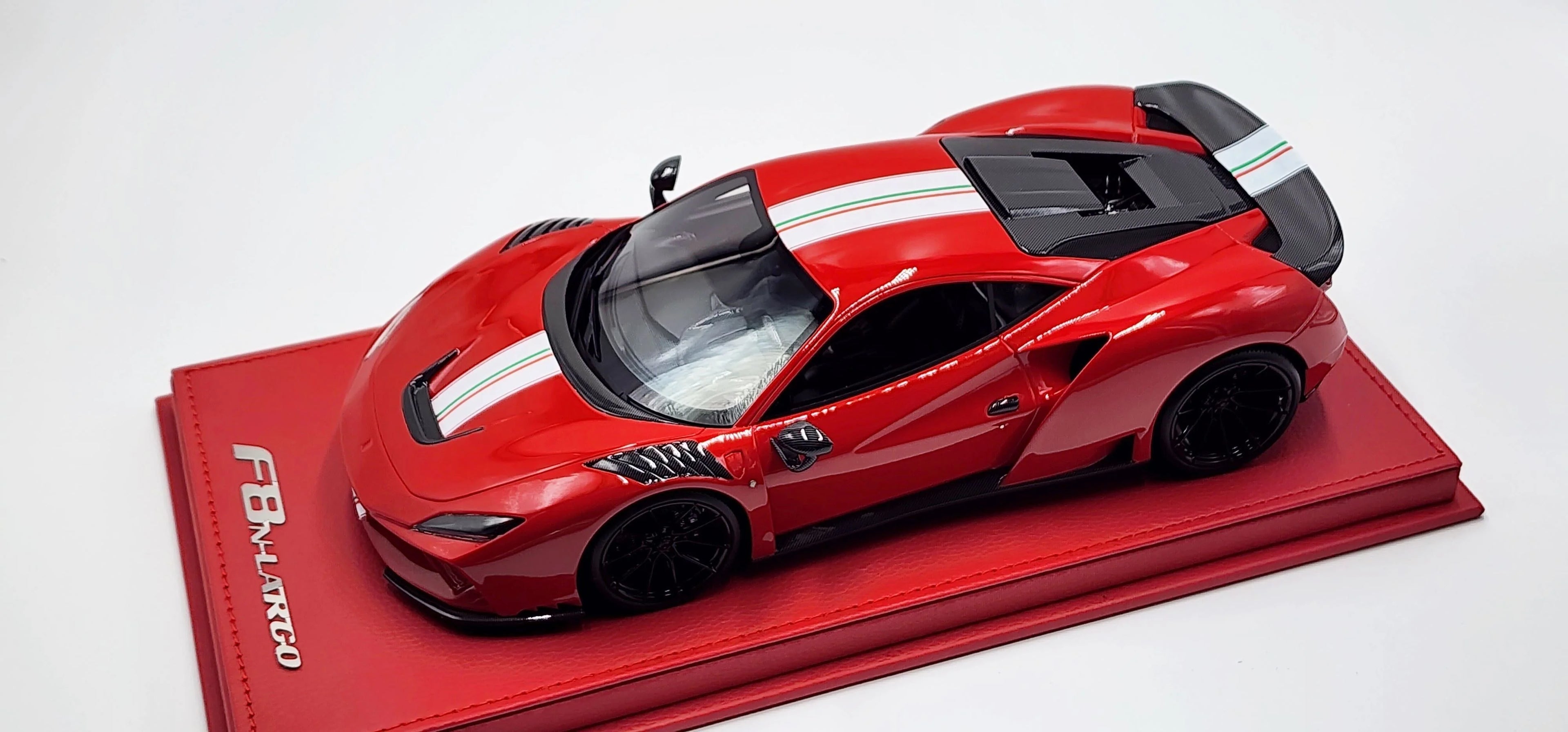 Peako Ferrari Novitec F8 N-Largo Red Italian Stripe - Limited 20 pcs