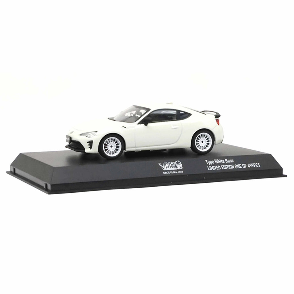 Toyota 86 VART Type White Base 1:43