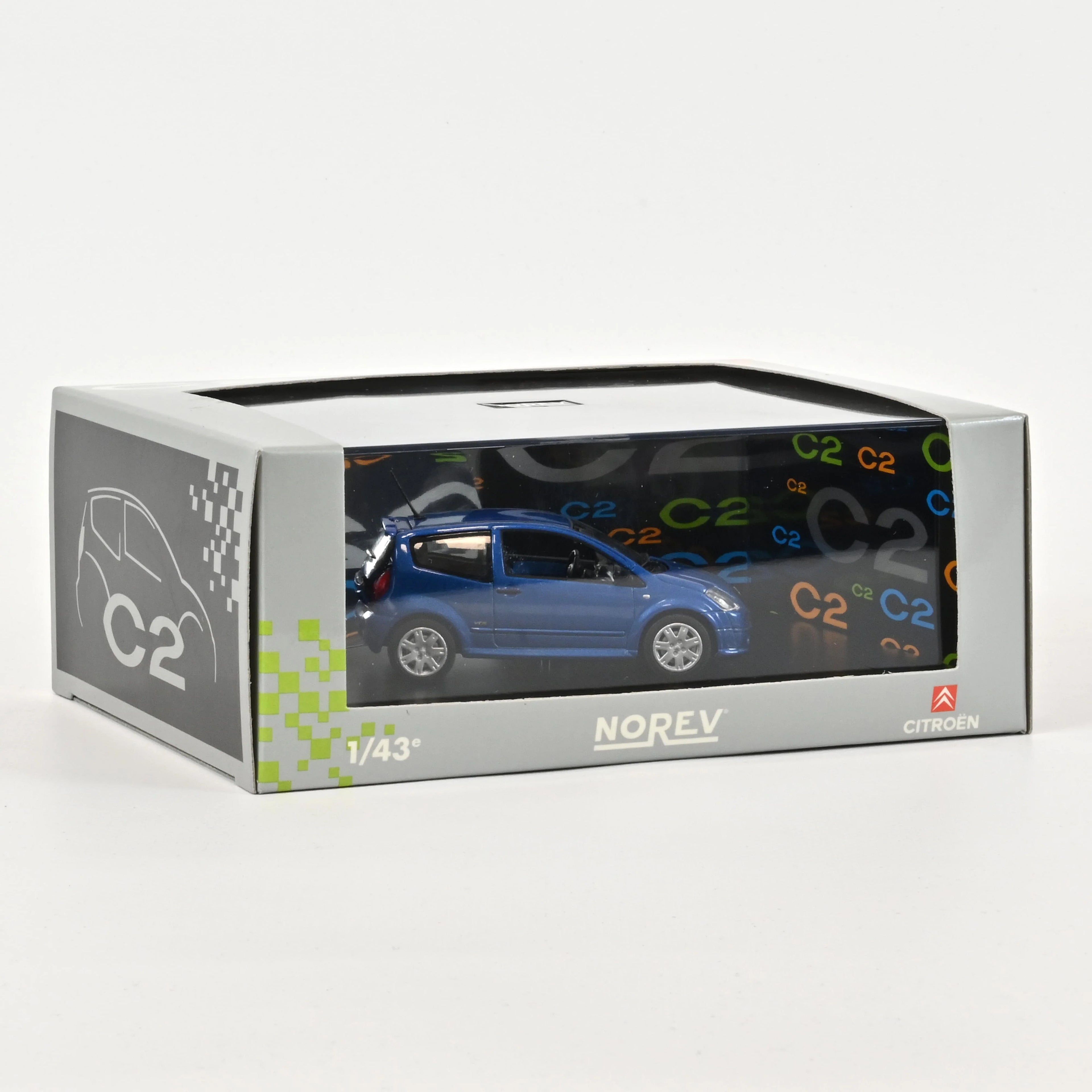 Citroën C2 Grand Pavois Blue 1:43