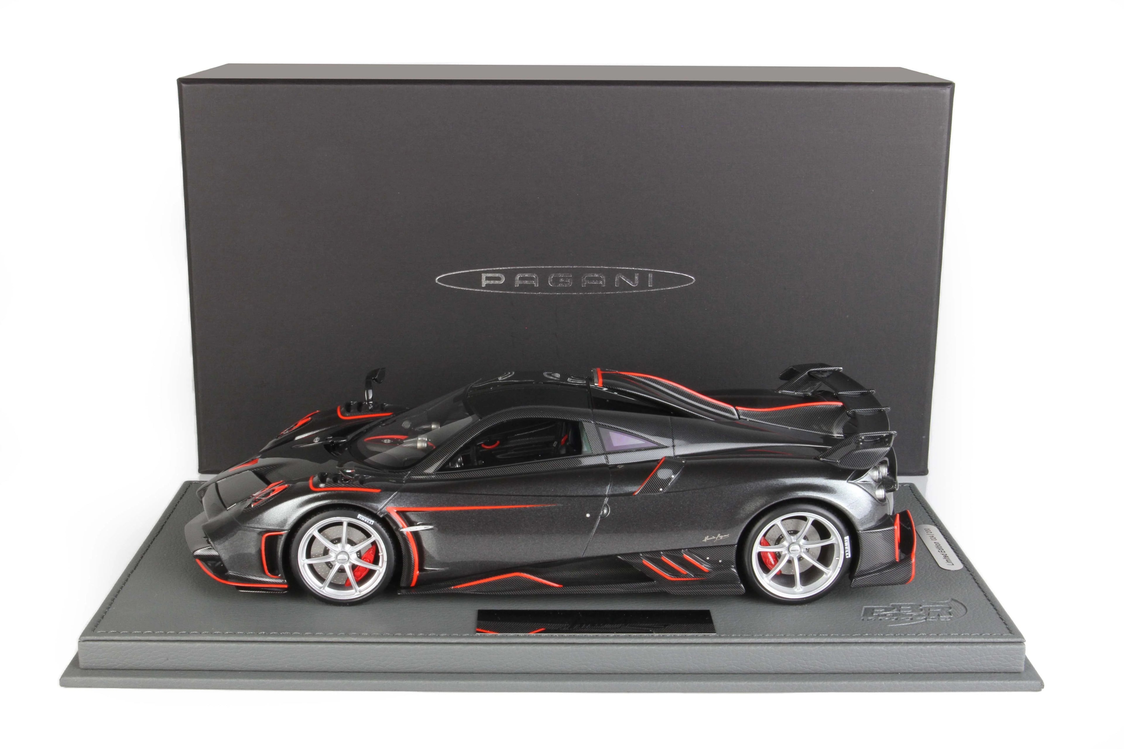 BBR Pagani Imola Met Dark Grey - Limited 200 pcs with Display Case