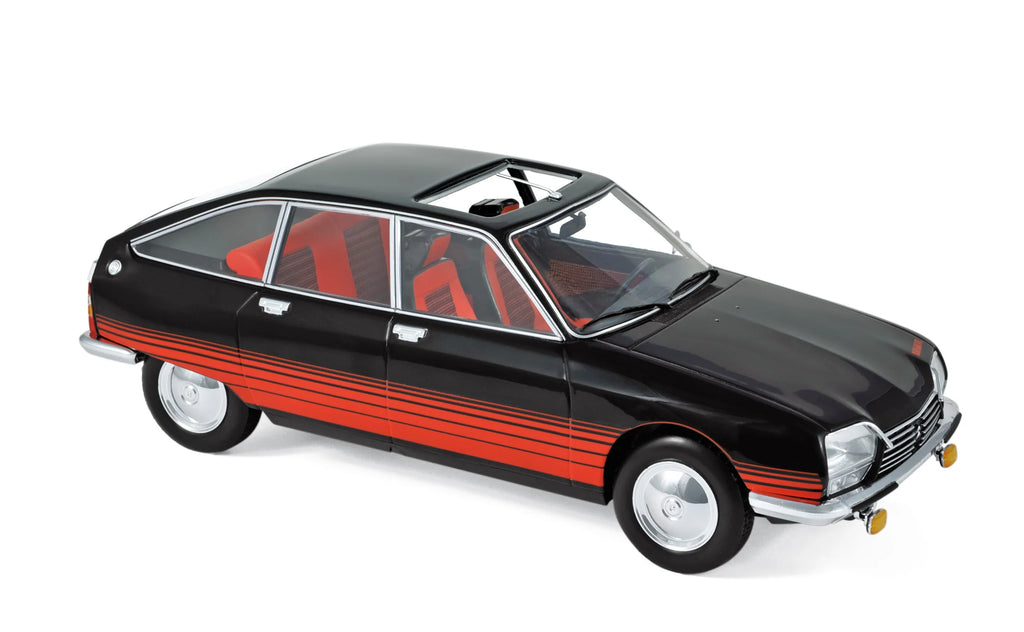 Citroën GS Basalte 1978 Black&Red deco 1:18