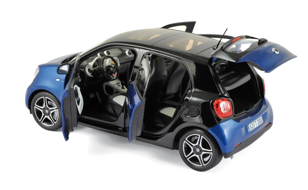 Smart Forfour 2015 Black&Blue 1:18
