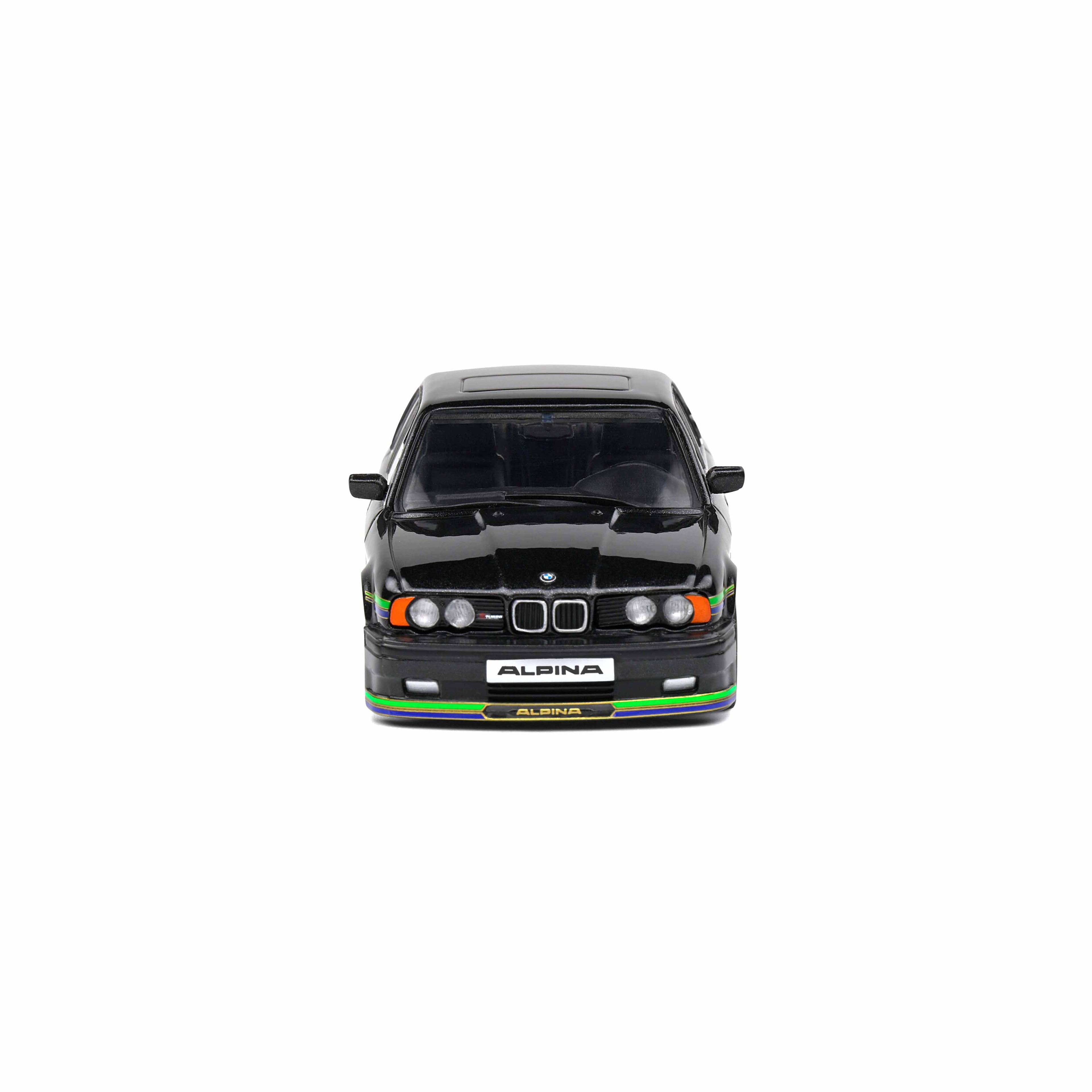 BMW Alpina B10 (E34) Biturbo Black and Green Stripes 1994 1:43