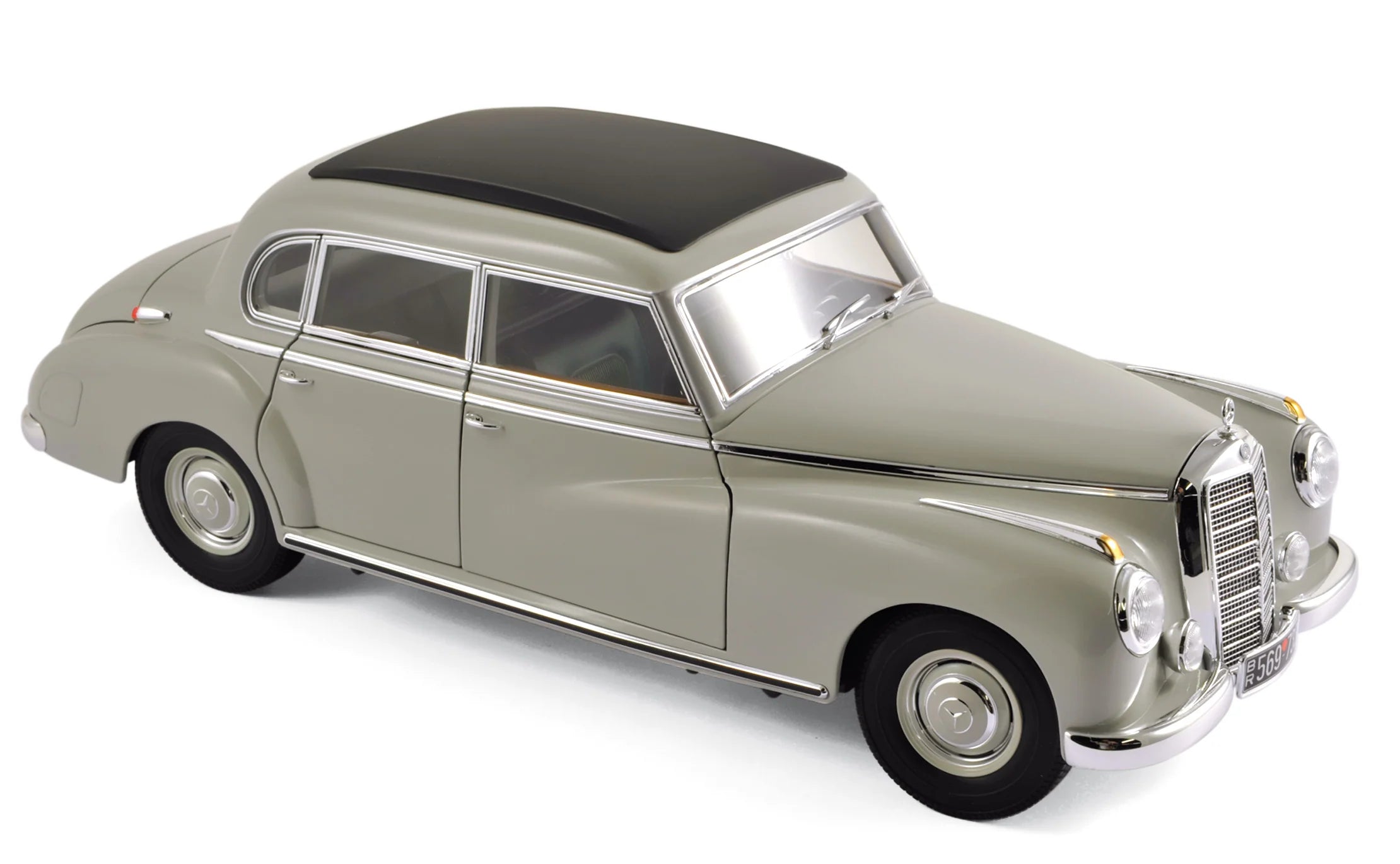 Mercedes-Benz 300 1955 Grey Beige 1:18
