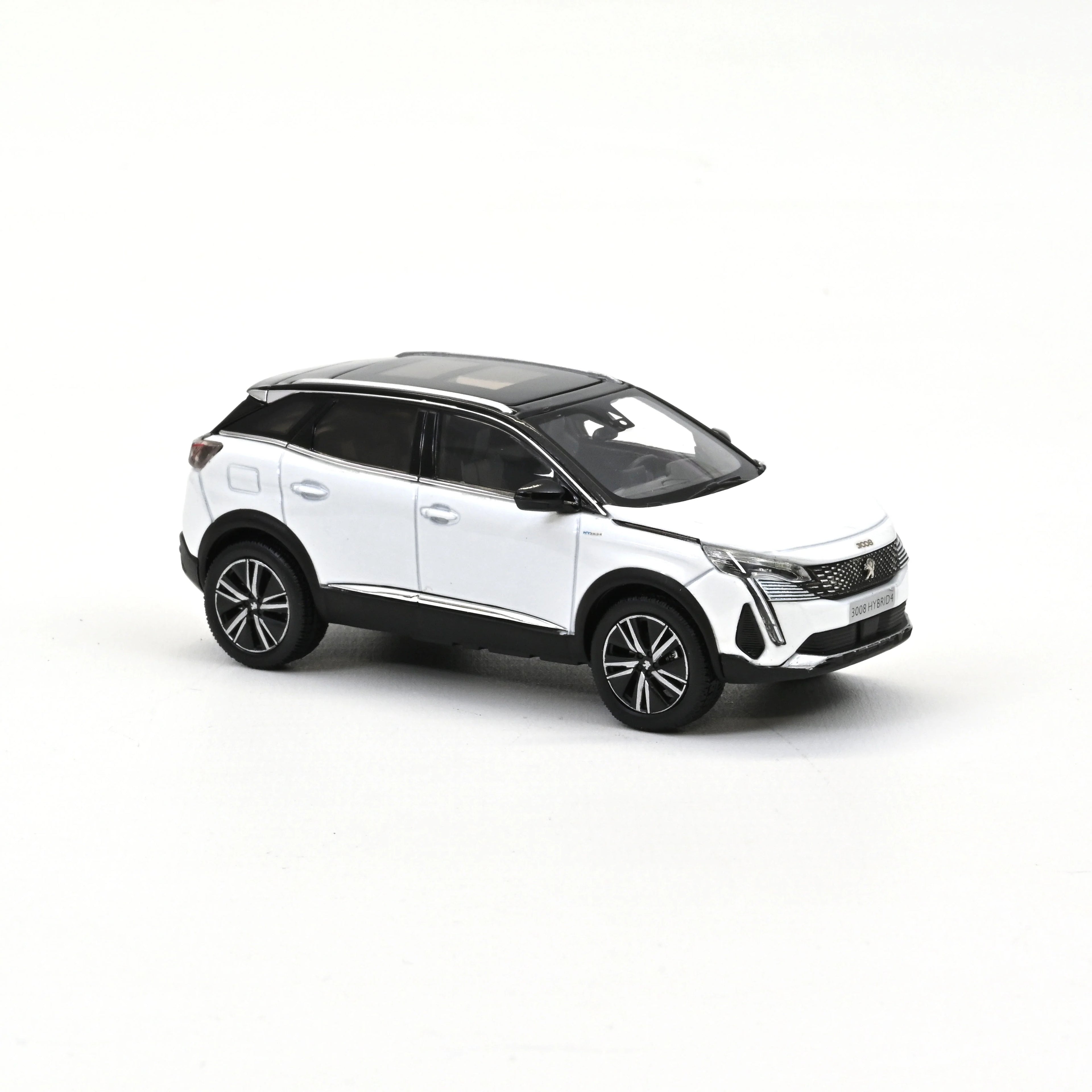 Peugeot 3008 GT Hybrid4 Perlmutt-Weiß 2020 1:43