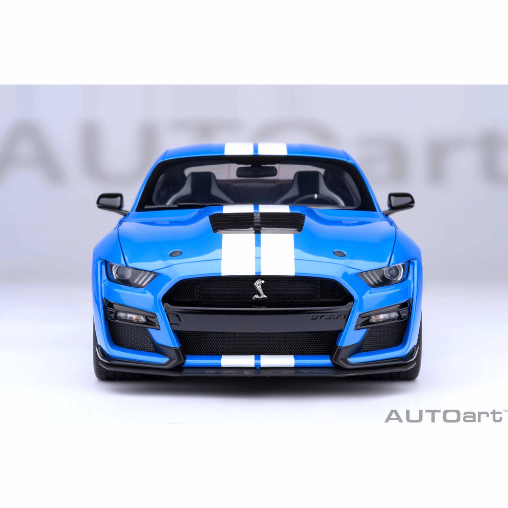 Ford Mustang Shelby GT500 Grabber Blue 1:18