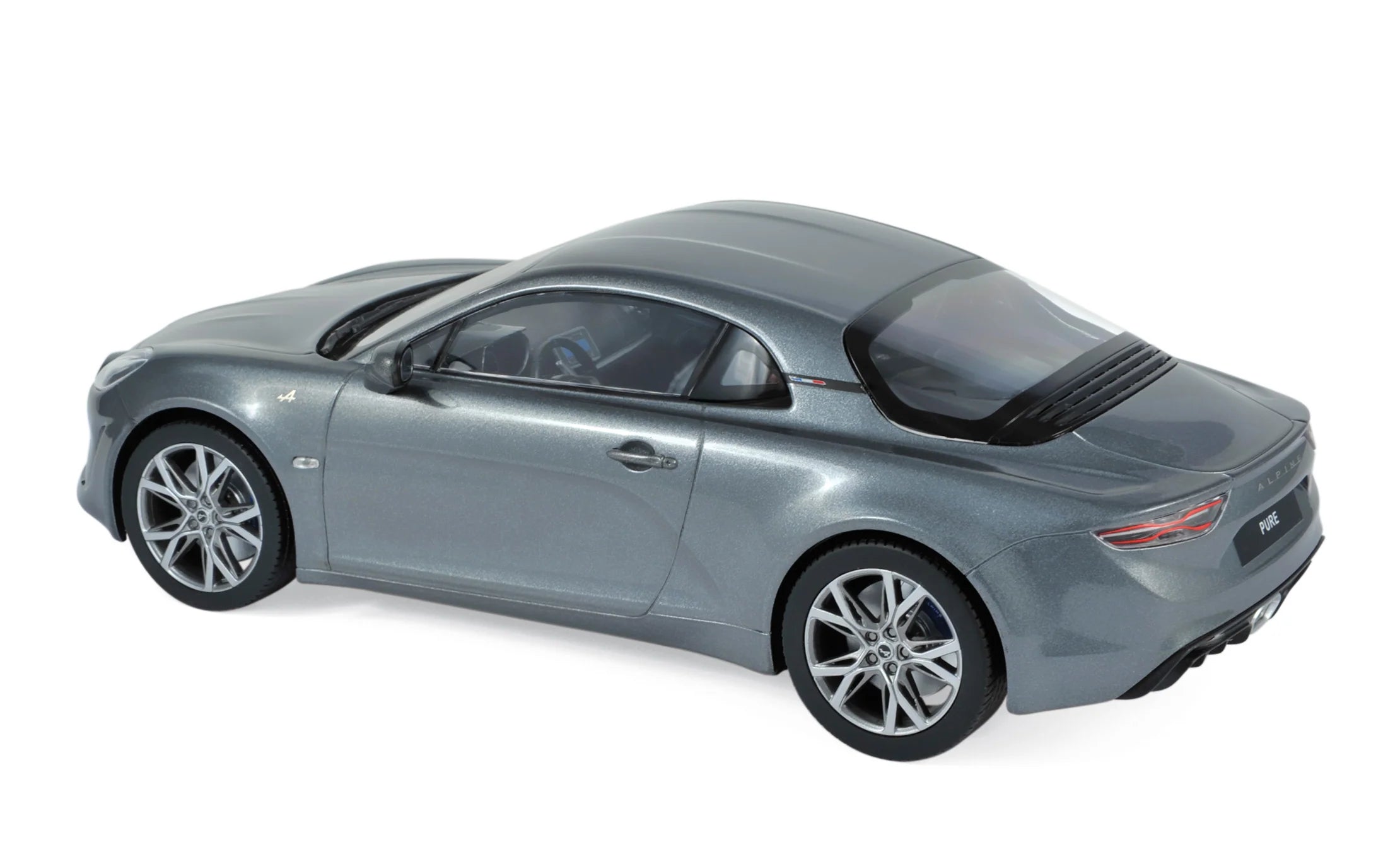 Alpine A110 Pure 2018 Tonnerre Grey 1:18 - 100pcs