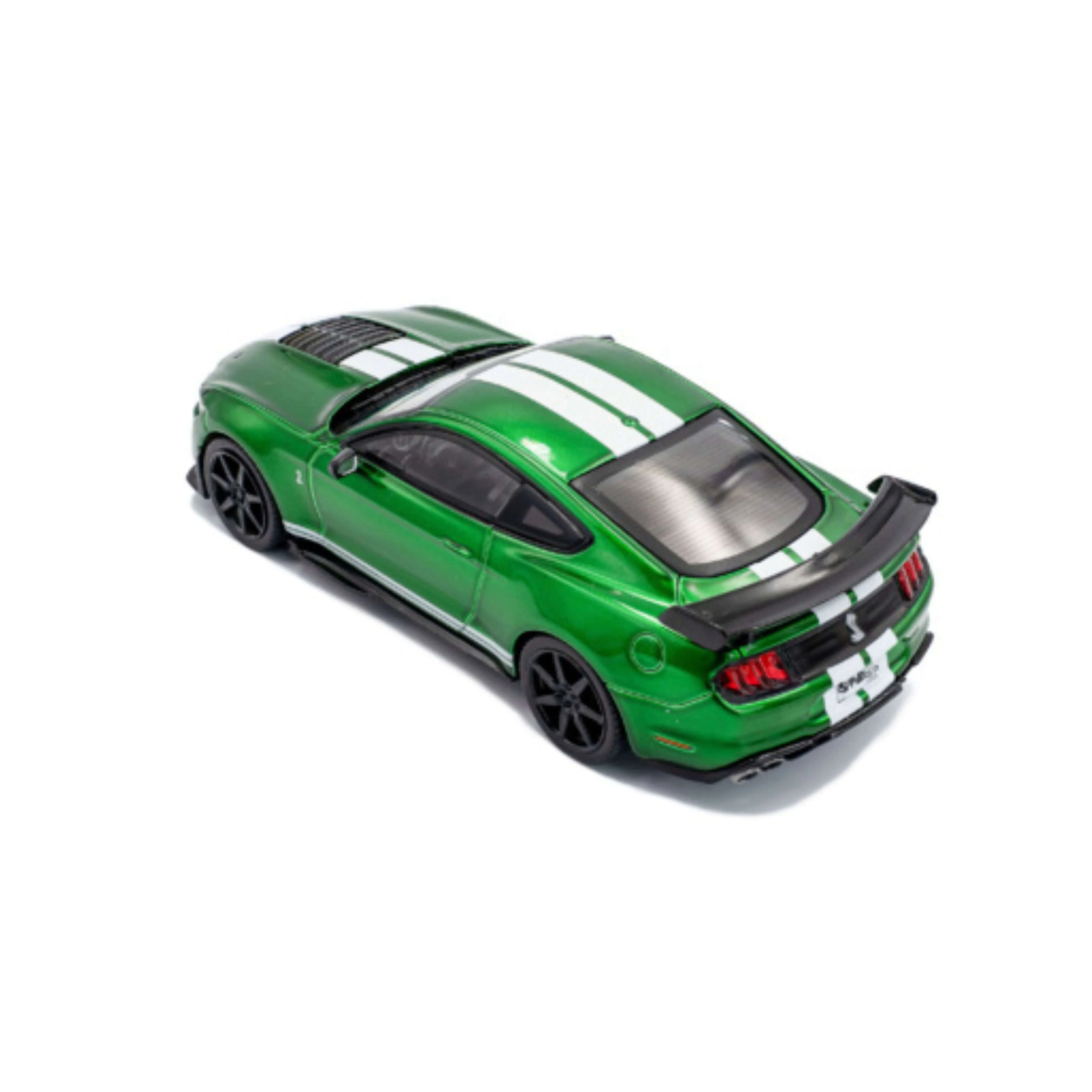 Shelby Mustang GT500 Eruption Green Metallic / White Stripes 1/43