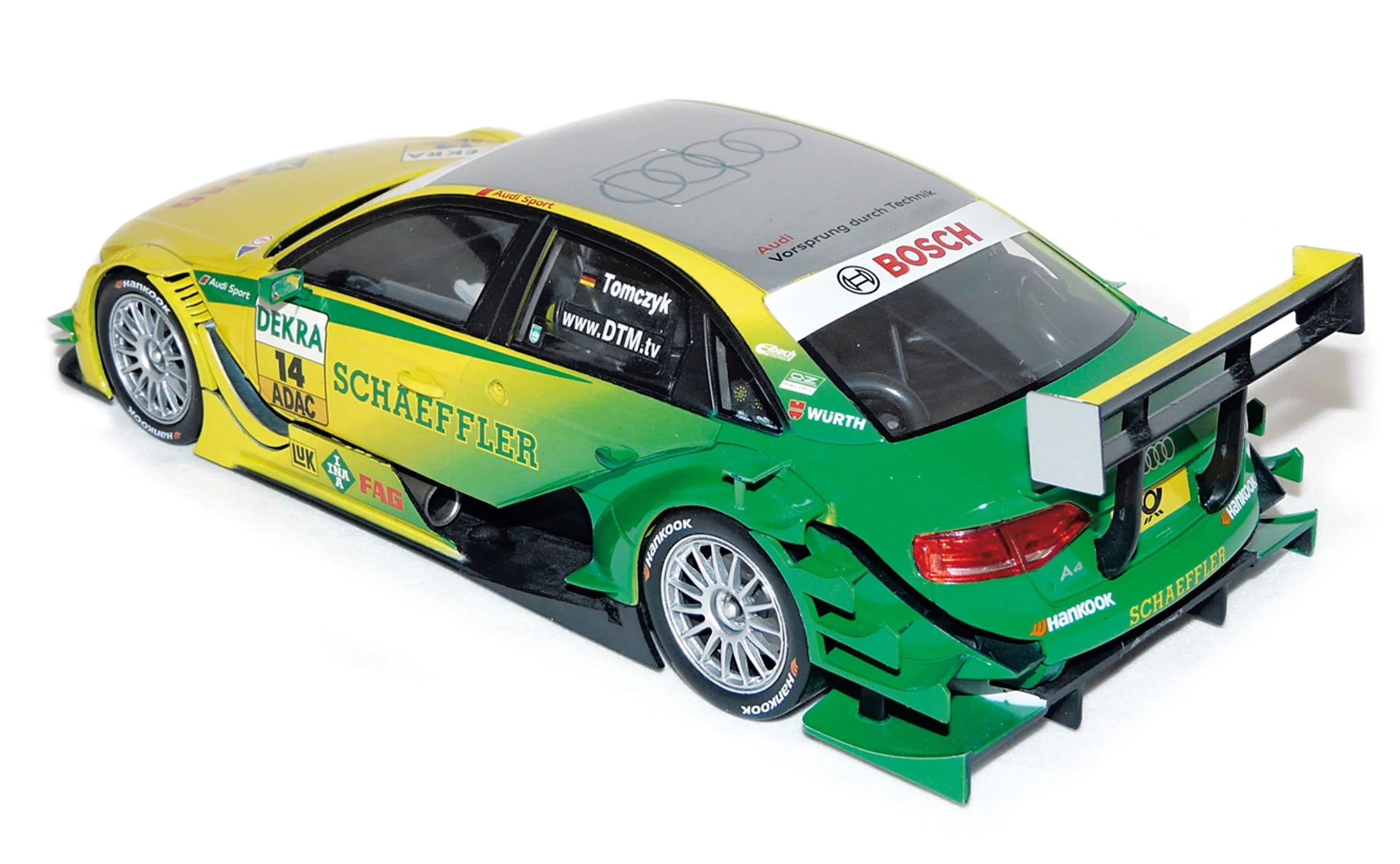 Audi A4 DTM 2011 14 Audi Sport Team Phoenix Martin Tomczyk 1:18