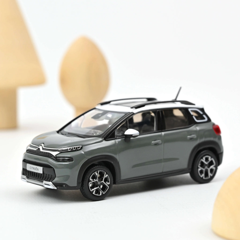Citroën C3 Aircross 2021 Kaki Gris et Blanc 1:43
