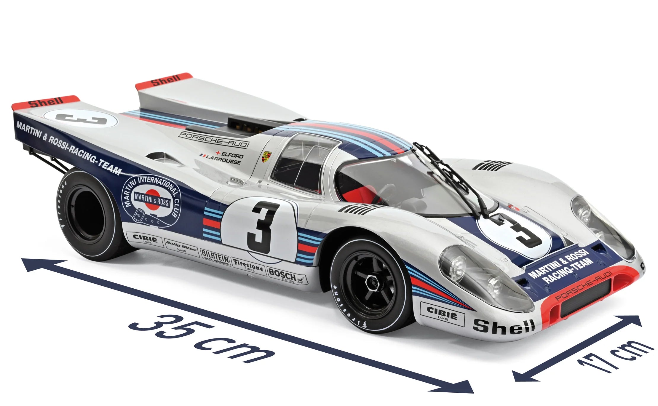 Porsche 917K 12H Sebring 1971 3 Elford/Larrousse Winner 1:12