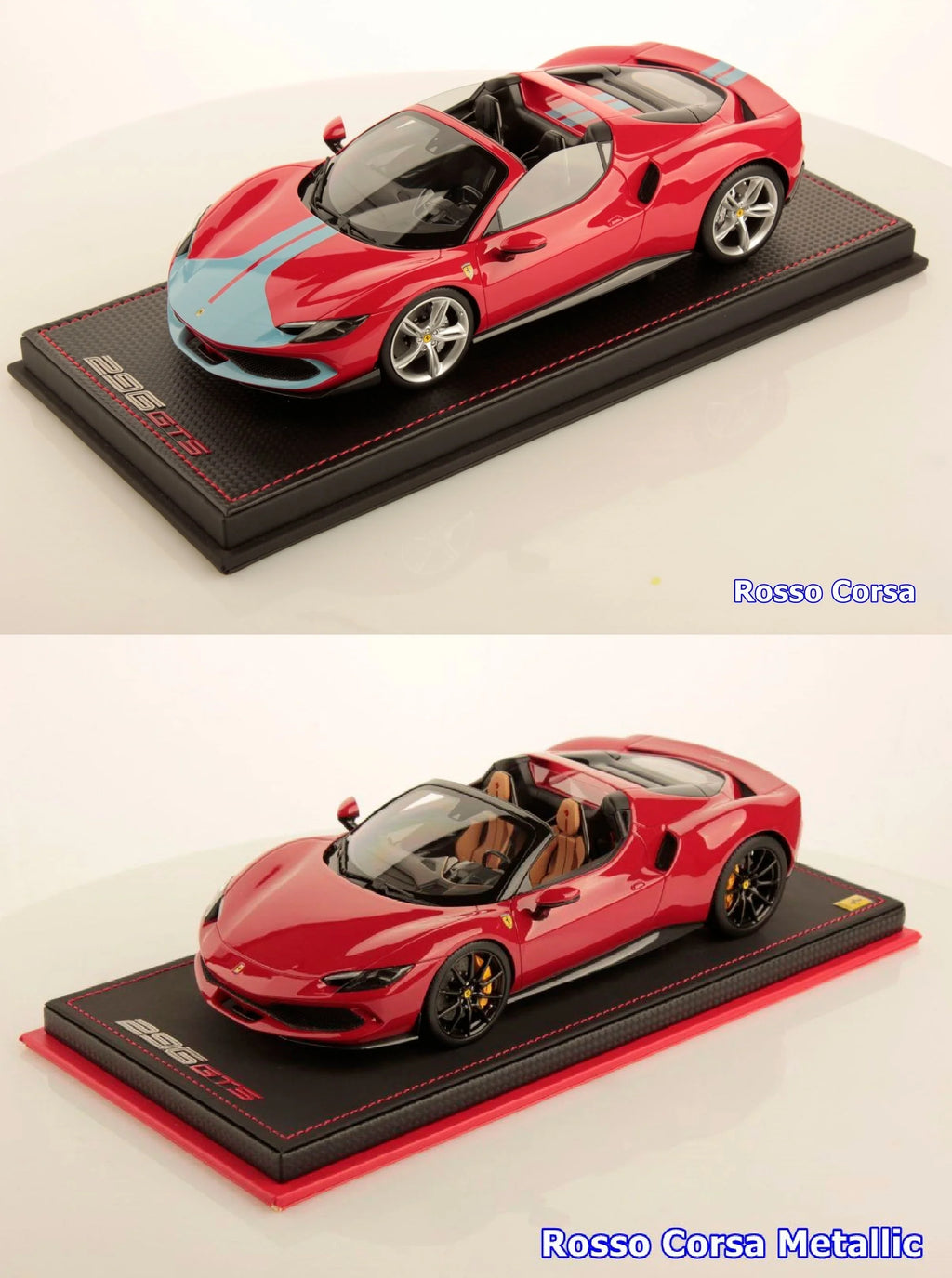 Liquidation MR Ferrari 296 GTS Rouge Rosso - Édition limitée 99 pièces