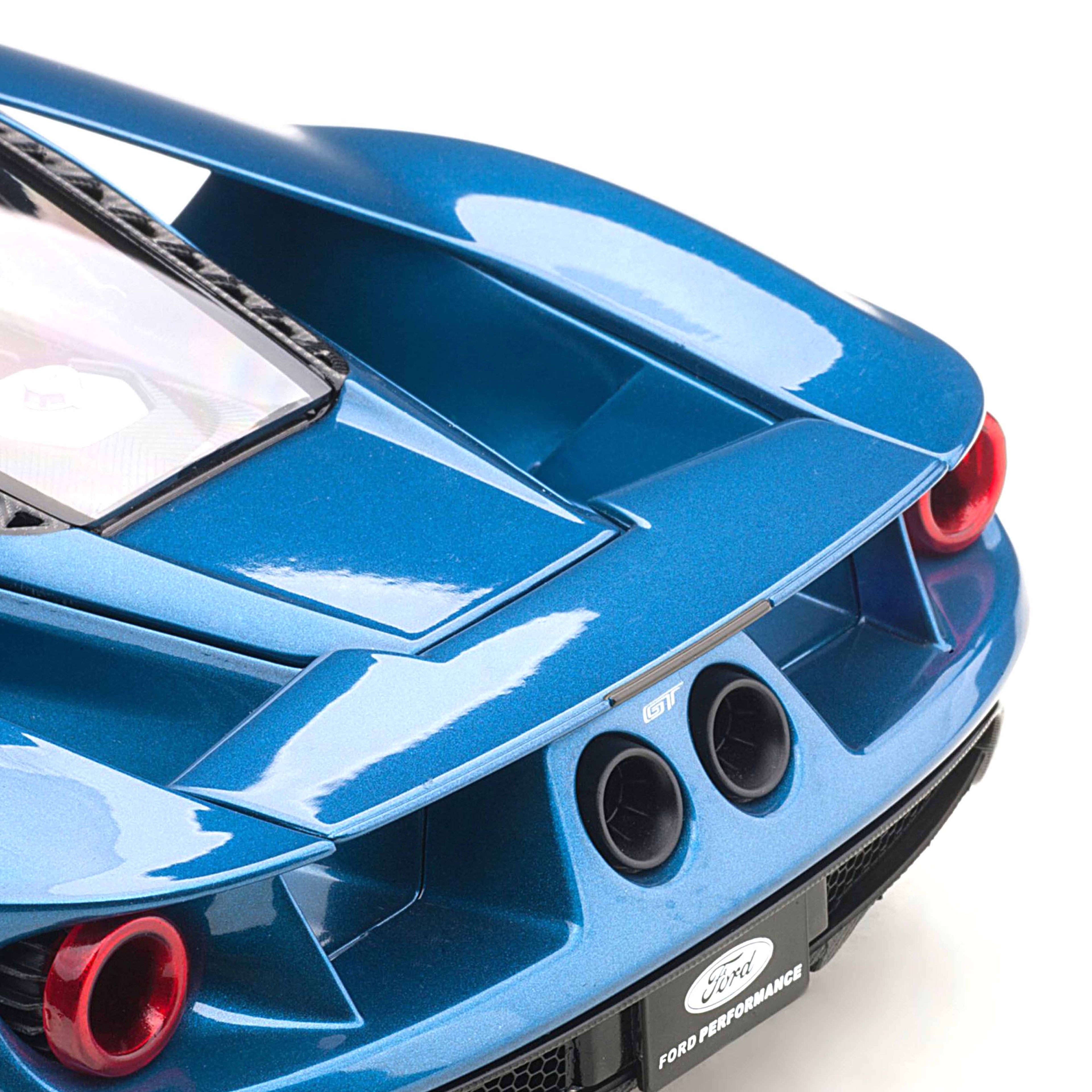 Ford GT 2017 Liquid Blue 1:18