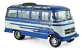 Mercedes-Benz O319 Bus 1957 Blue & Beige 1:18