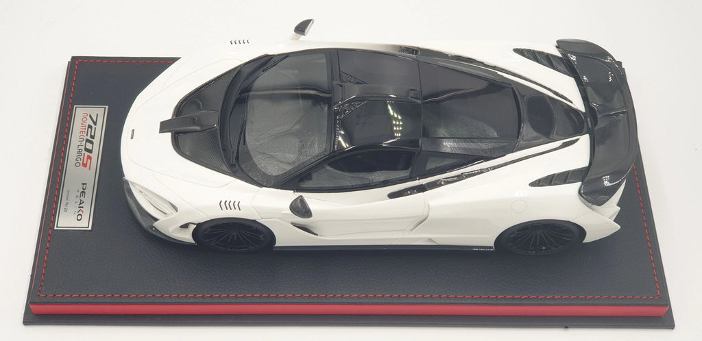 Destockage McLaren 720S Novitec N-Largo Blanc - Édition limitée 20 pièces par Peako