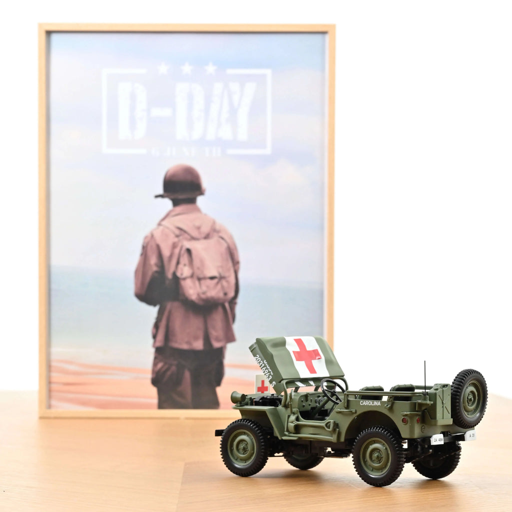 Jeep Army 1944 Ambulance 1:18 - 200pcs