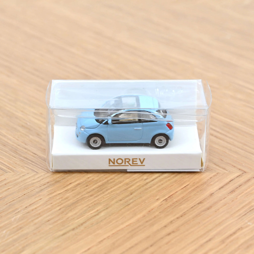 Fiat 500 2008 Blau 1:87