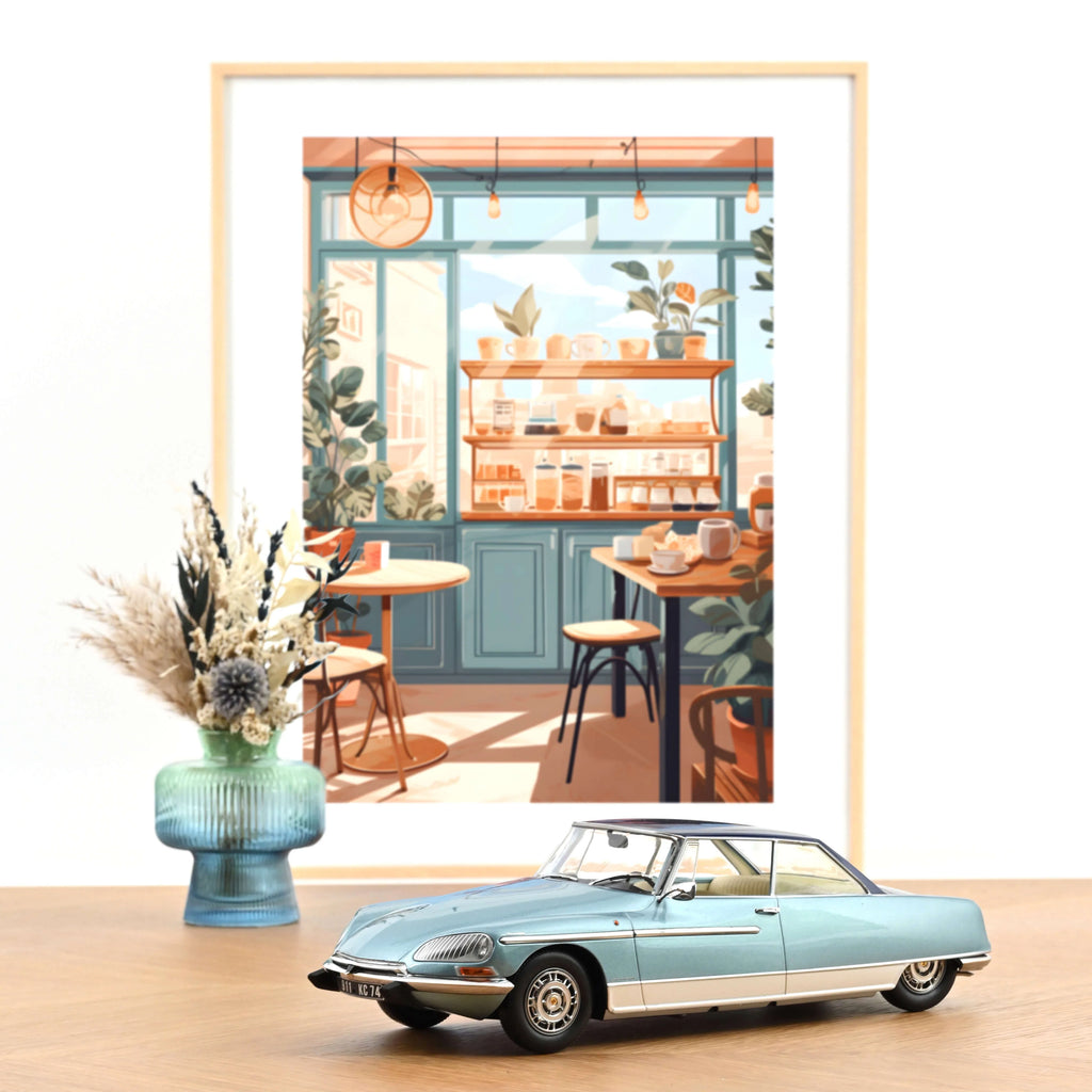 Citroën DS 21 Le Léman 1968 Bleu clair et foncé 1:18 - 300 ex.