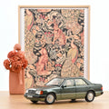 Mercedes-Benz 230 E 1990 Night Green metallic 1:18