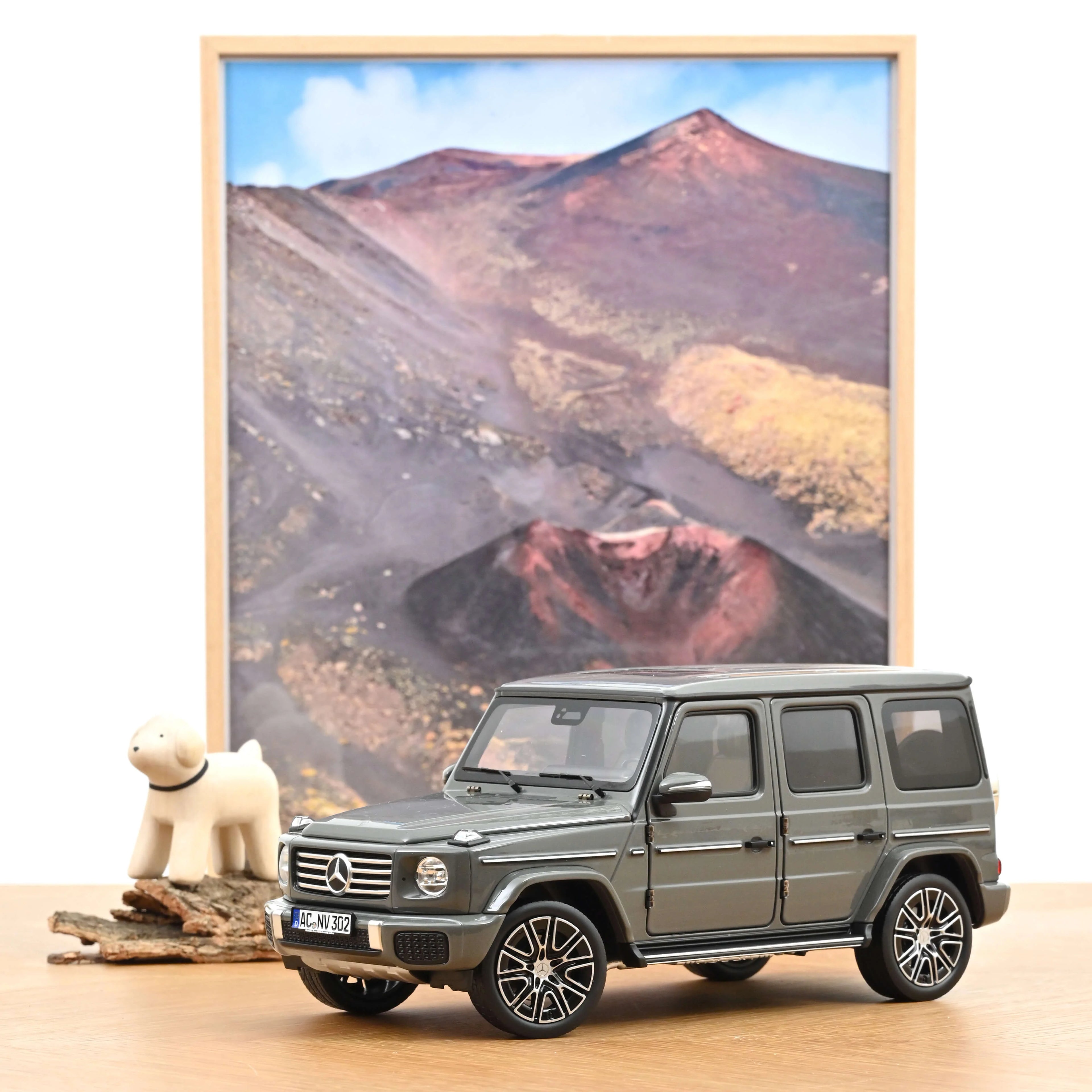 Mercedes-Benz G-Class 2024 Classic Grey 1:18