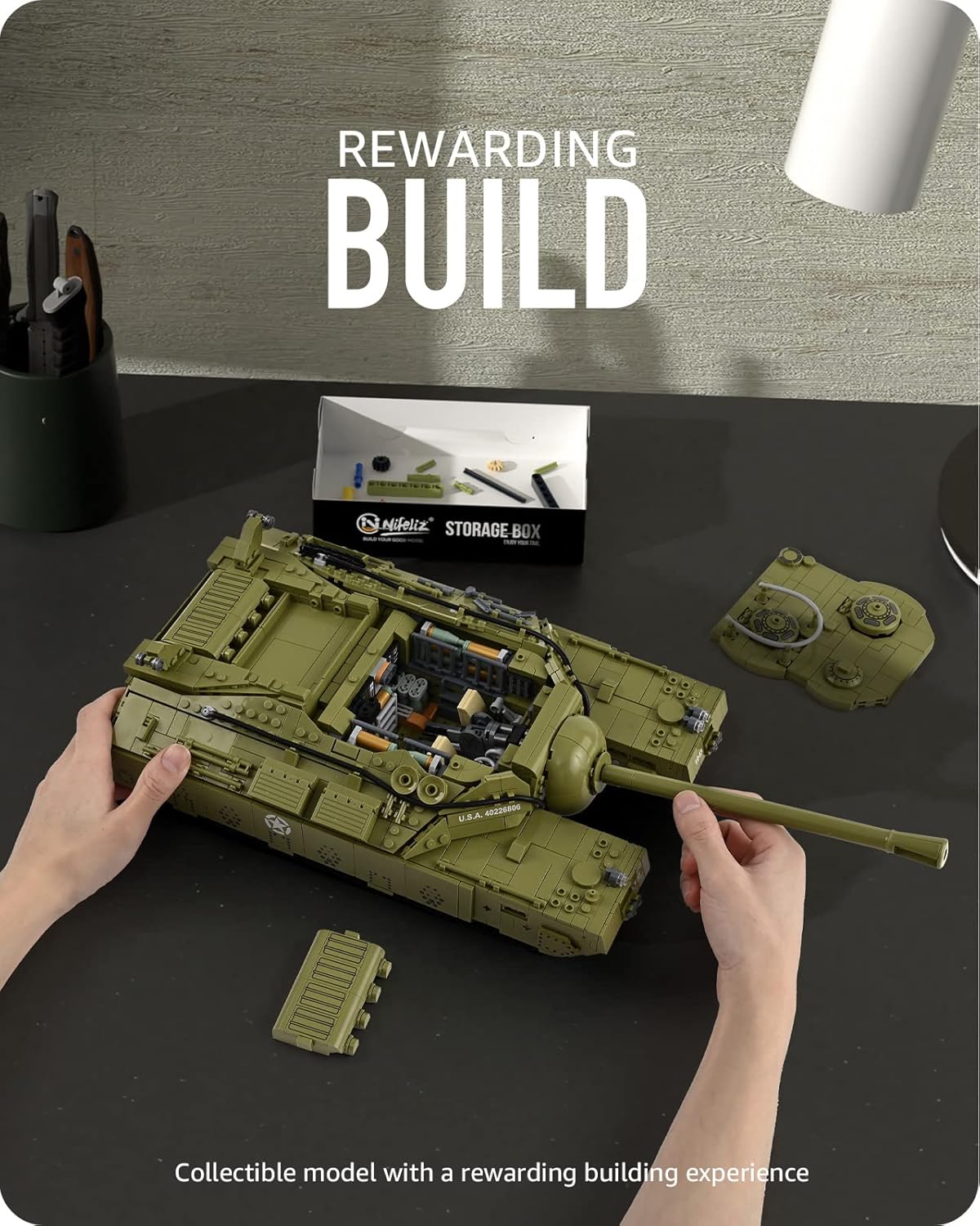 Nifeliz T28 Super Heavy Tank (2986 PCS, NF10525)