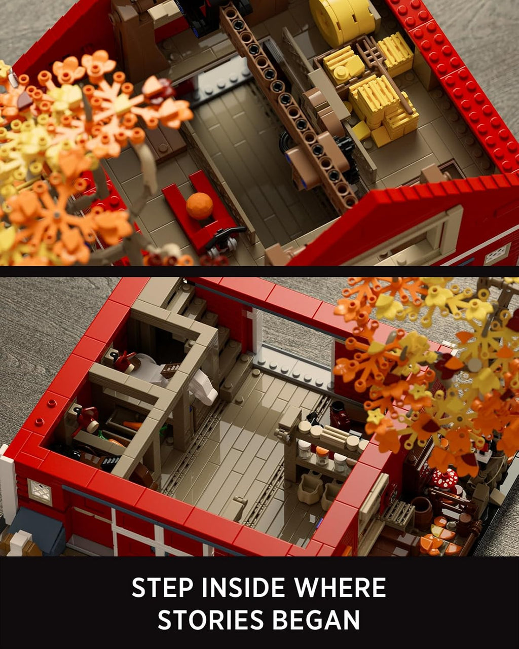Nifeliz Red Barn (3507 PCS, NF10314)