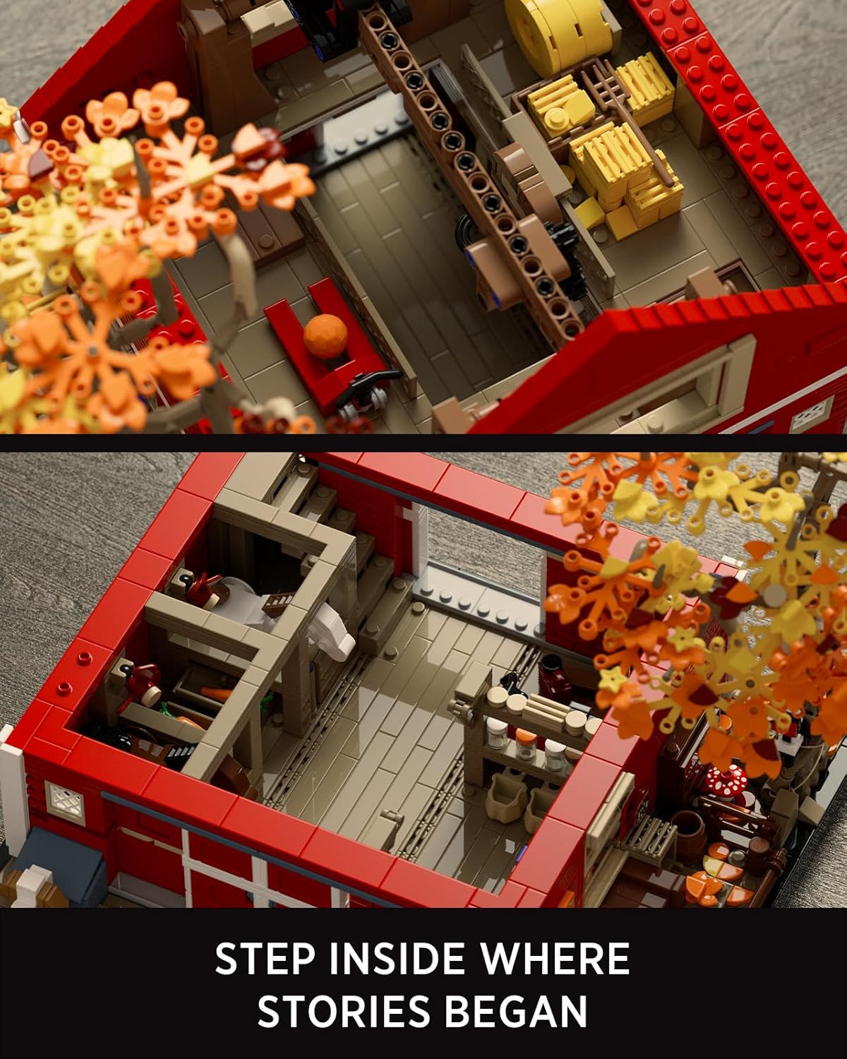 Nifeliz Red Barn (3507 PCS, NF10314)