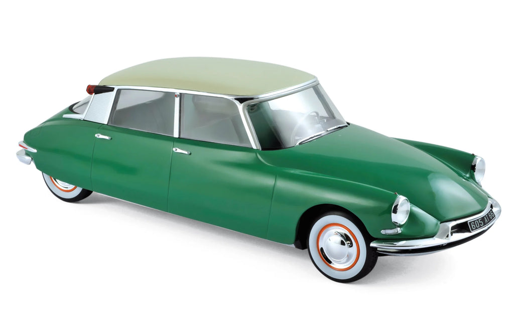 Citroën DS 19 1956 Vert Printemps & Beige 1:18