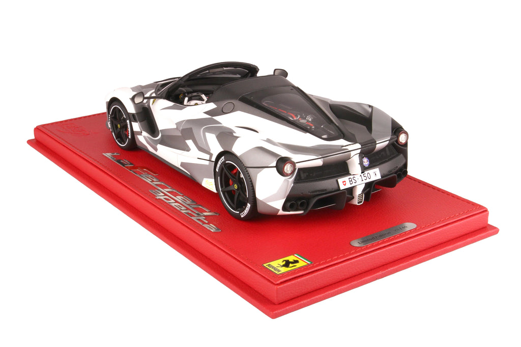 BBR Ferrari Laferrari Aperta Camouflage - Limited 40 pcs with Display Case