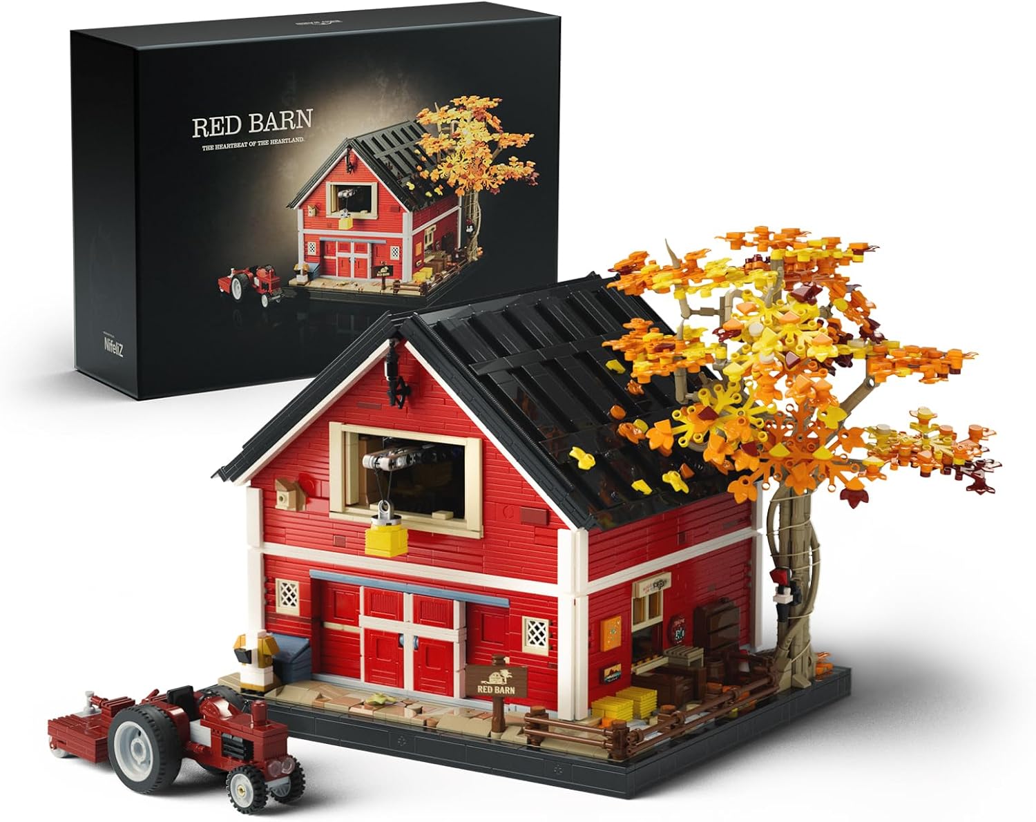 Nifeliz Red Barn (3507 PCS, NF10314)