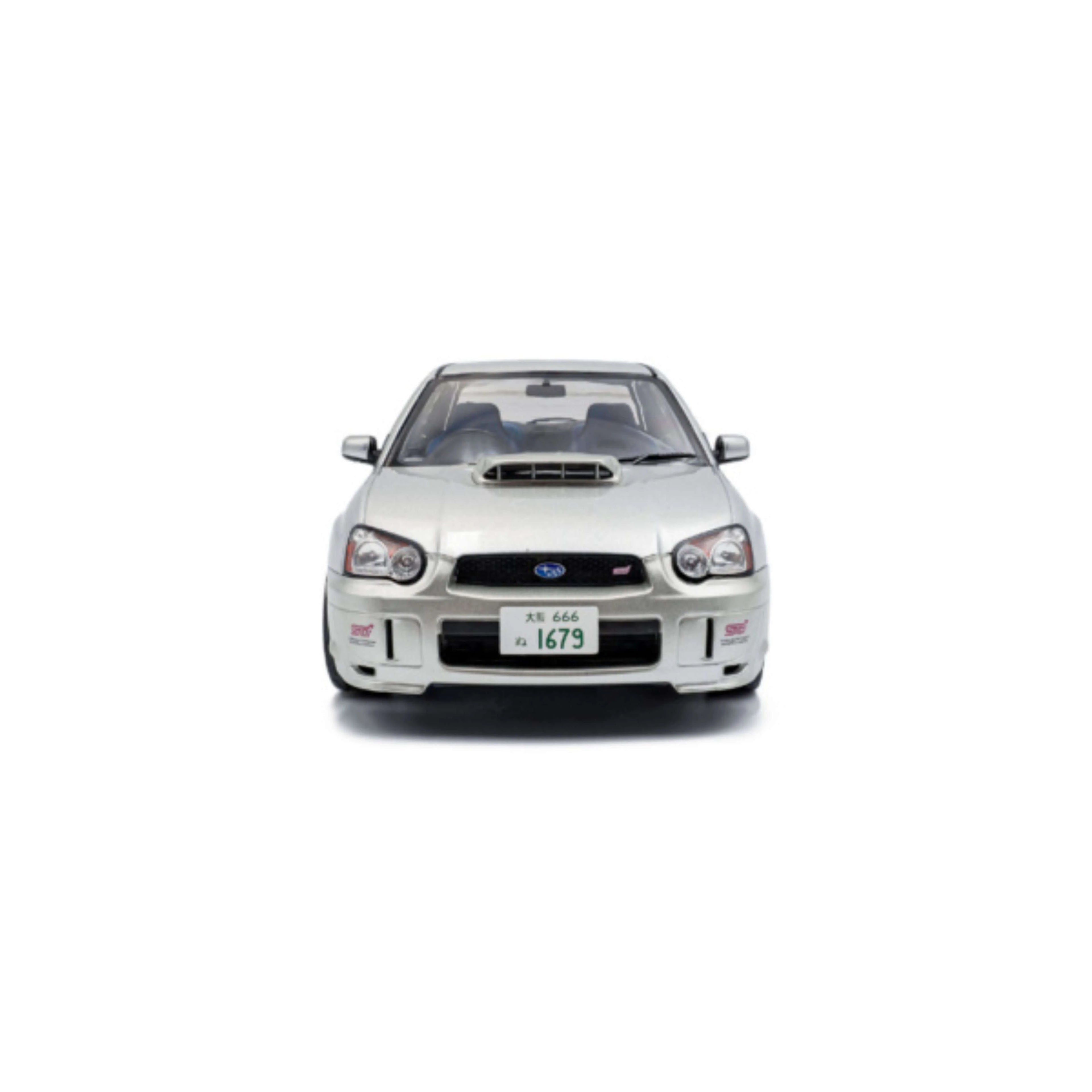 Subaru Impreza Wrx Sti Premium Silver Effect 1:18