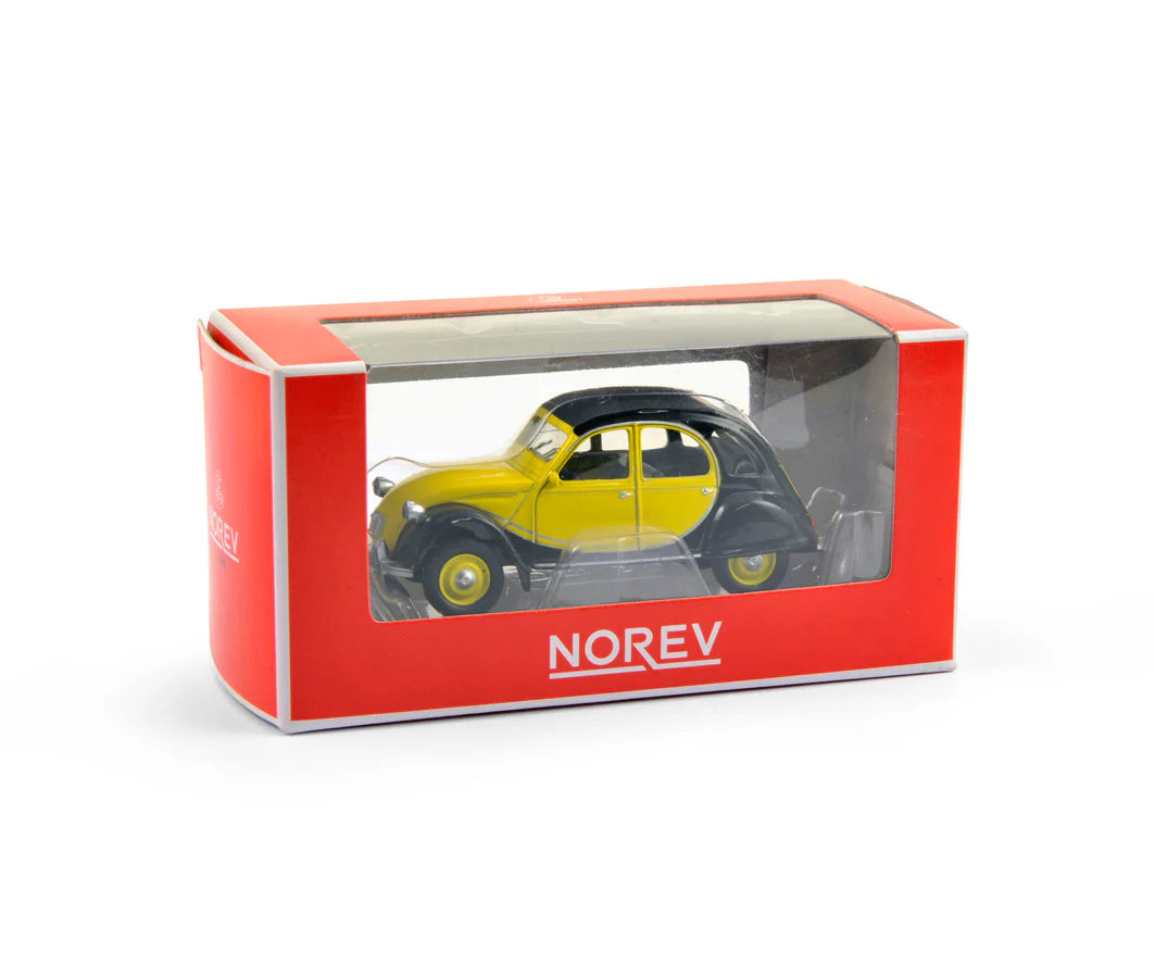 Citroën 2CV Charleston 1982 Yellow&Black 1:64