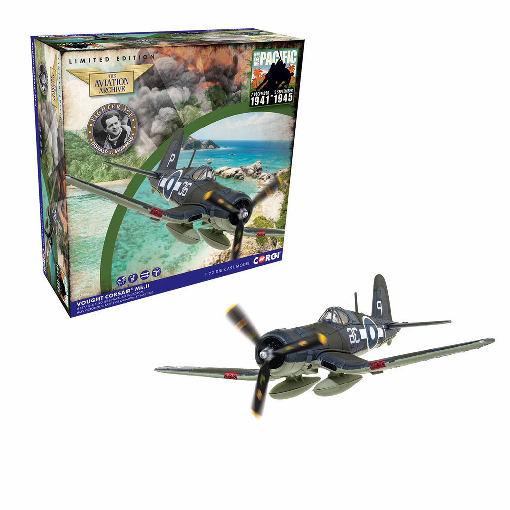 Corsair MkII JT537 1836 NAS, Sub Lt Donald J Sheppard 1:72