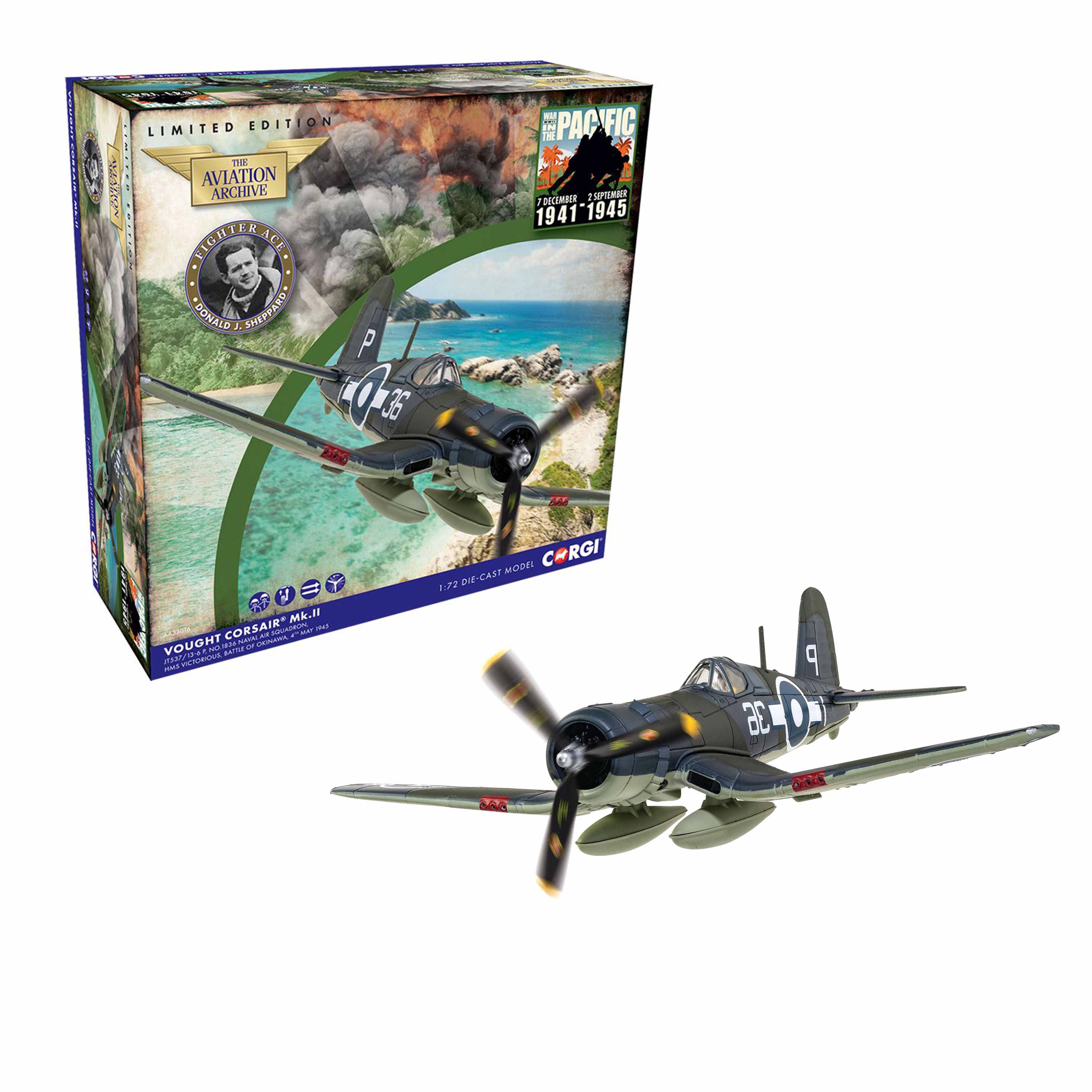 Corsair MkII JT537 1836 NAS, Sub Lt Donald J Sheppard 1:72