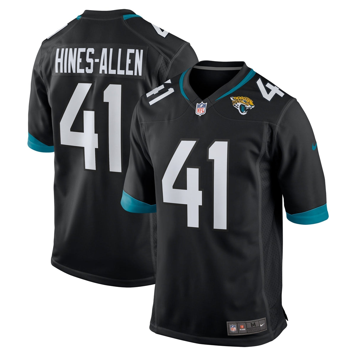 Josh Hines-Allen Jacksonville Jaguars Nike Alternate   Game Jersey - Black
