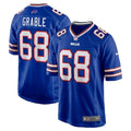 Buffalo Bills Tylan Grable #68 Nike Men's Royal Blue Official NFL Game Jersey