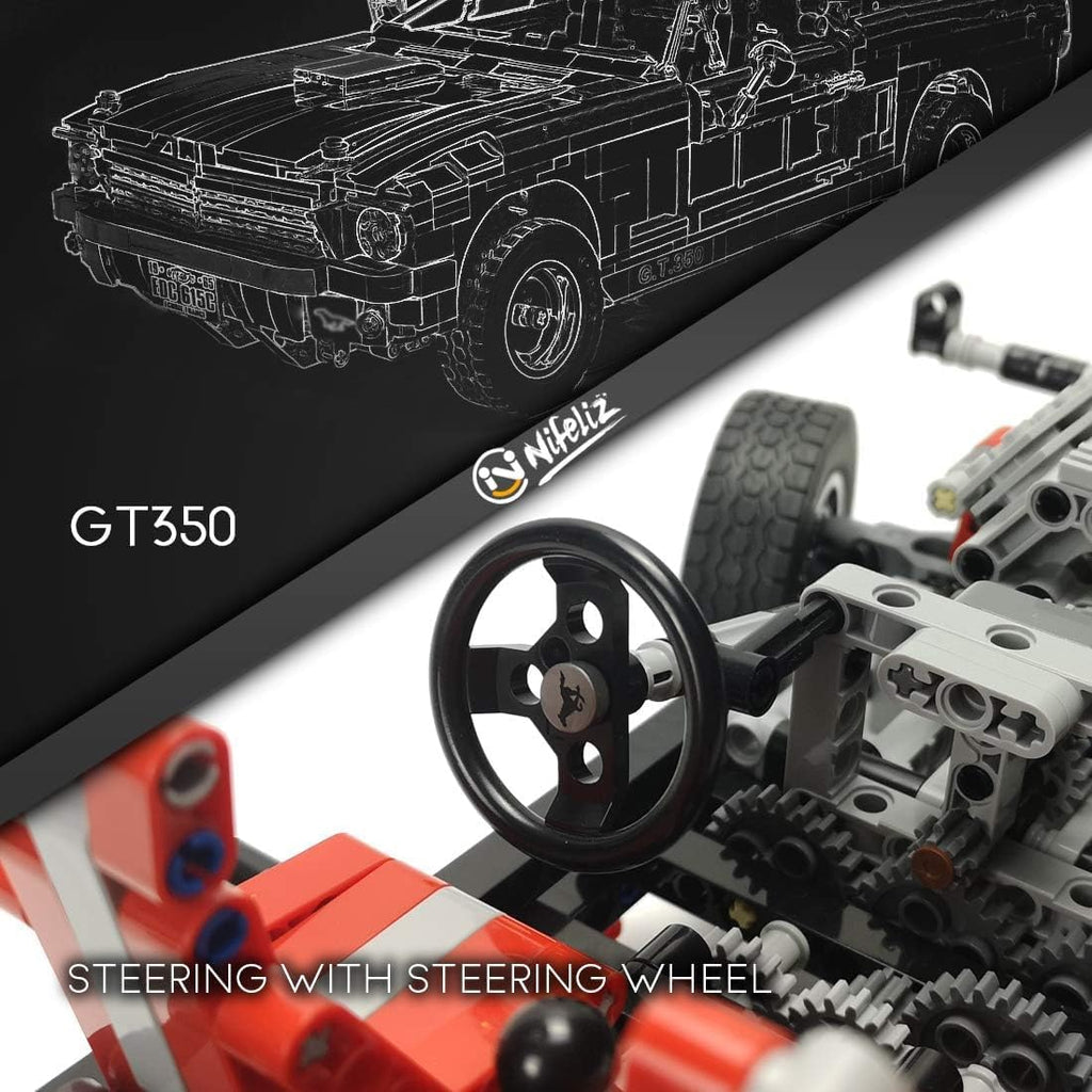 Nifeliz Muscle Car 1965s GT350 Race (1817 PCS, NF10520)