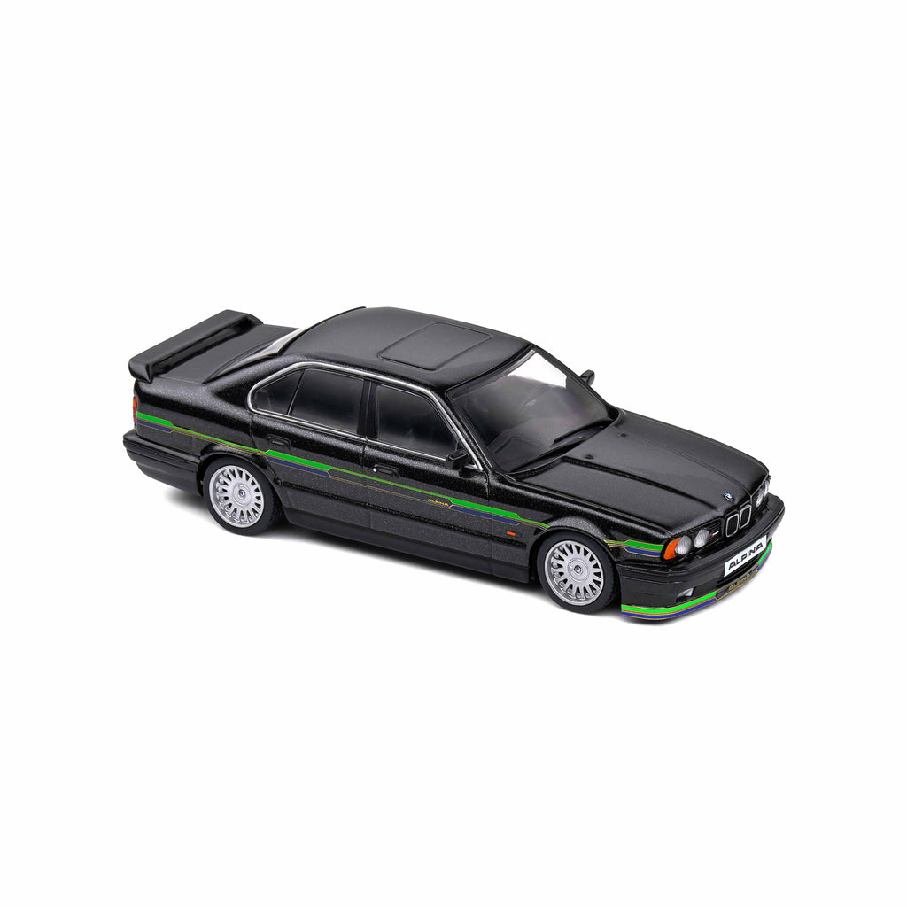 BMW Alpina B10 (E34) Biturbo Black and Green Stripes 1994 1:43
